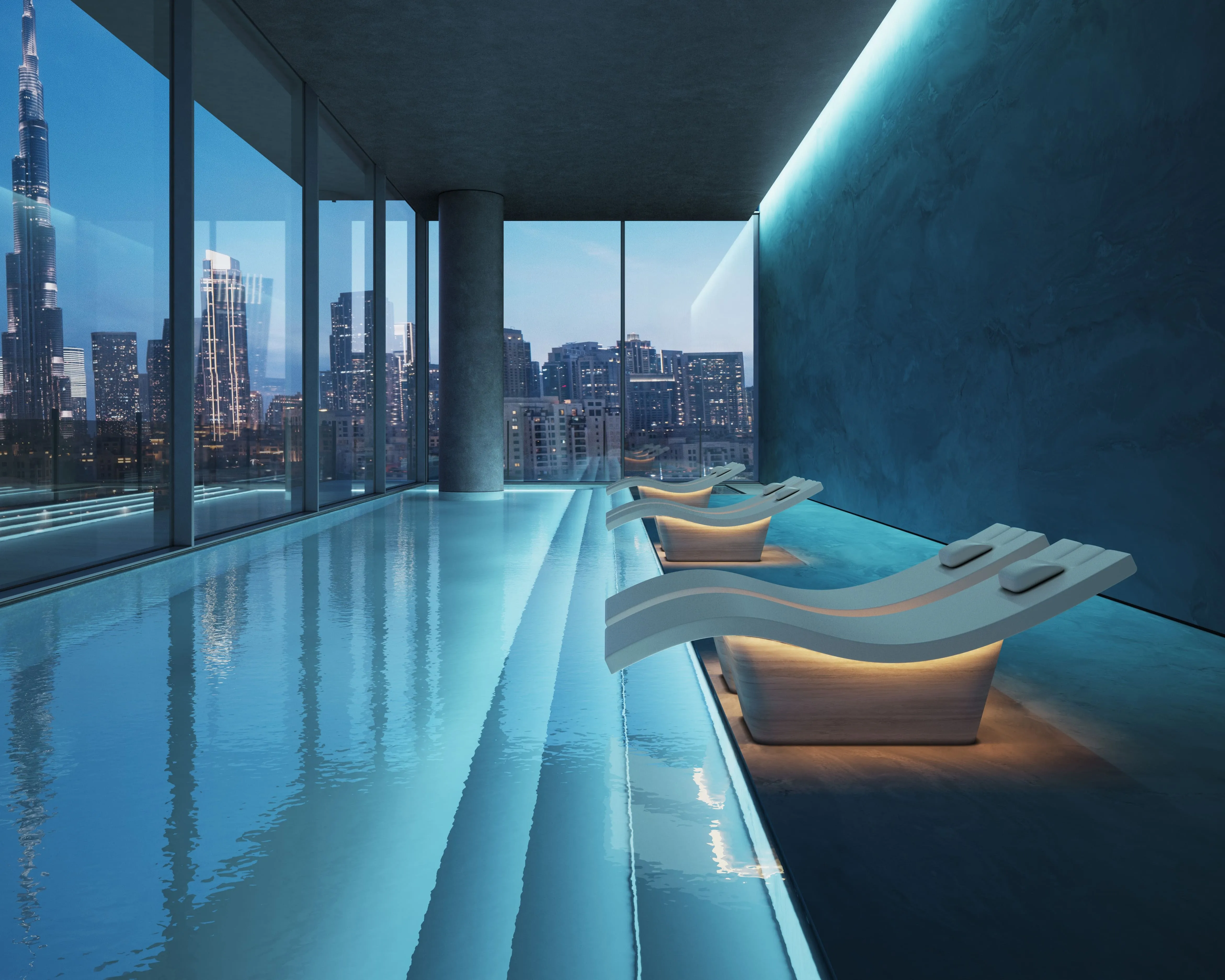 Arada Inaura Hotels & Residences Downtown Indoor Pool amenity images