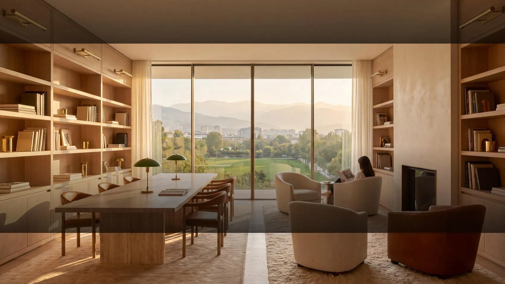 Library & Business Lounge