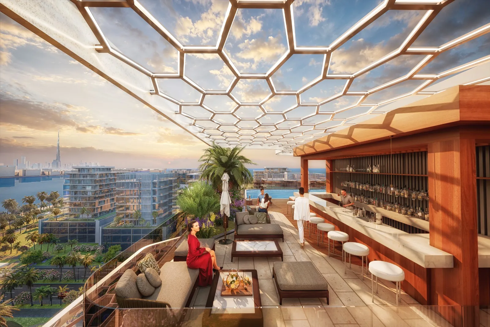 Rooftop Swimming Pool & Bar
