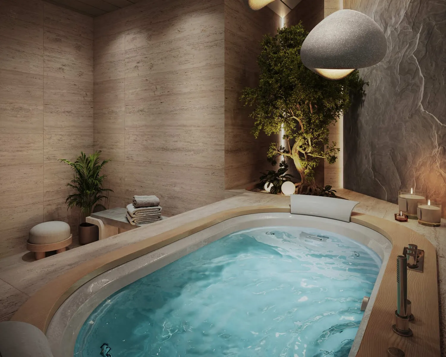 ADE Properties Barari Gate by ADE Jacuzzi amenity images