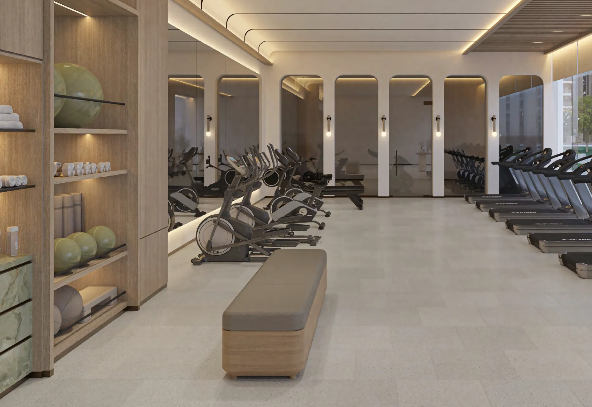 Fully Equipped Gym