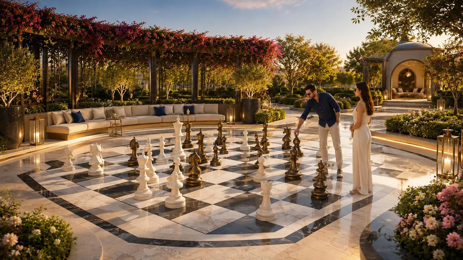 Life-sized Chess
