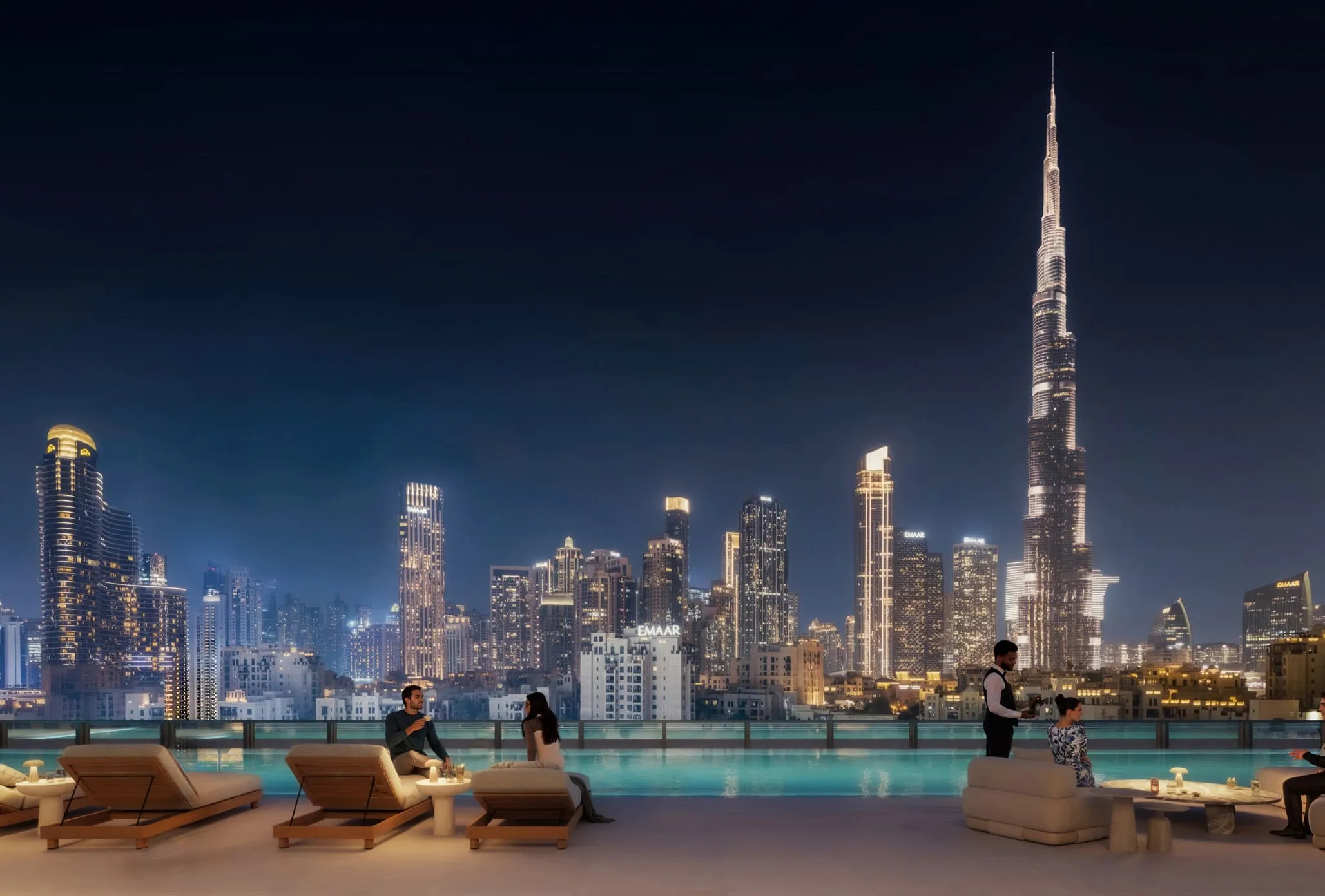 Arada Inaura Hotels & Residences Downtown Infinity Pool amenity images