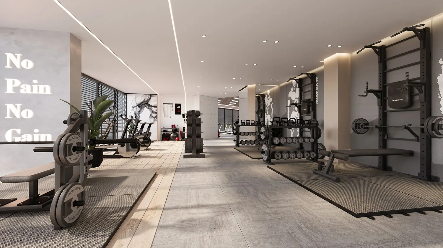 ADE Properties Barari Gate by ADE Indoor Gym amenity images