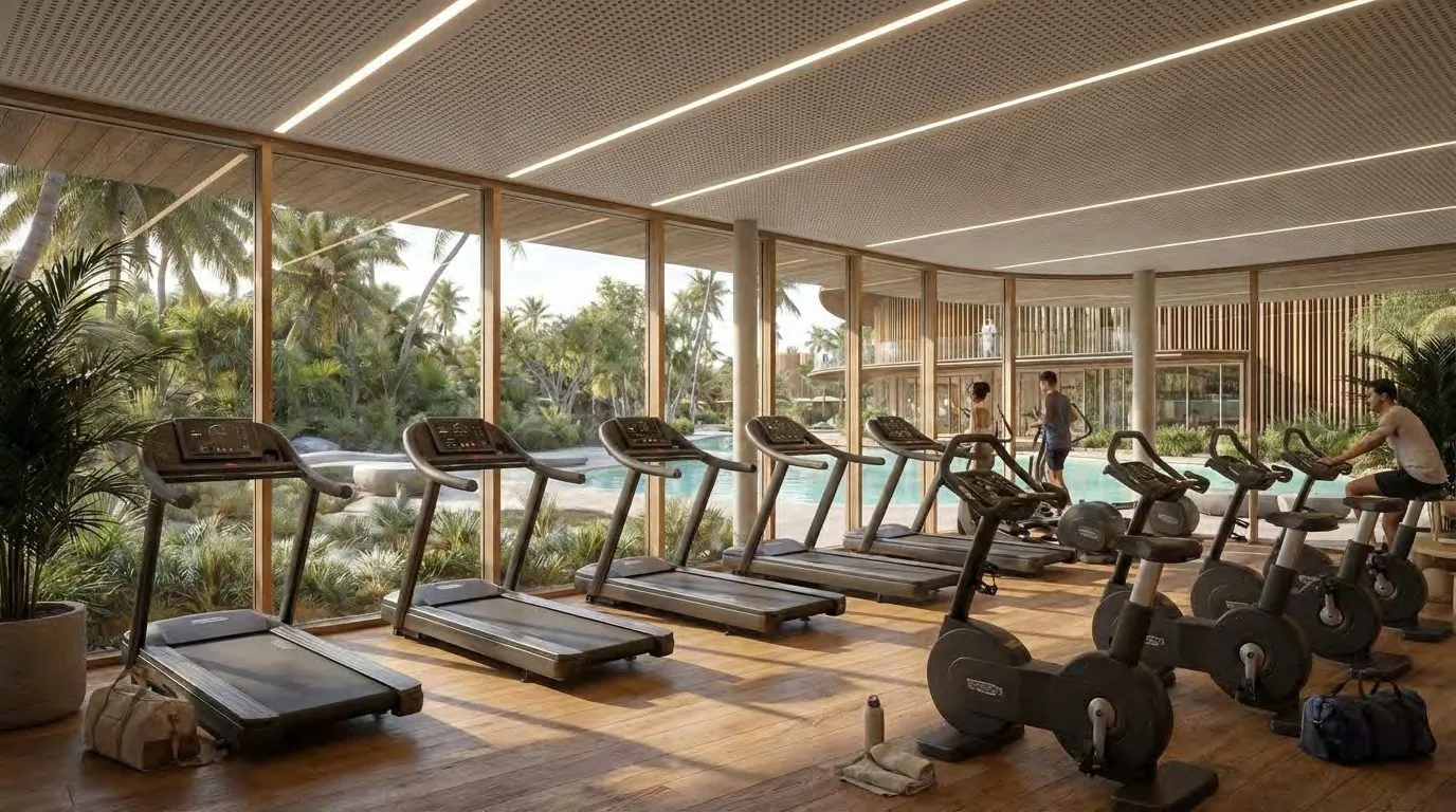 Fully Equipped Gym