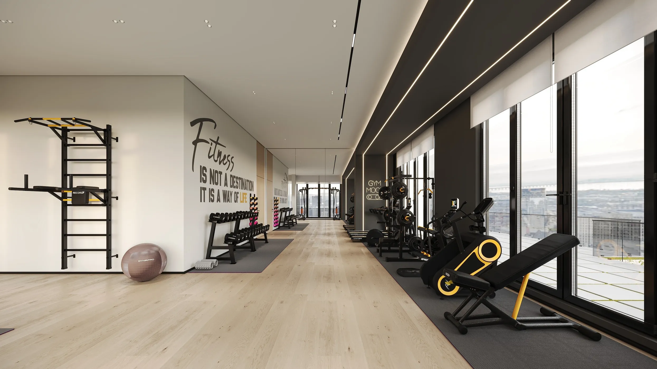 Fully Equipped Gym