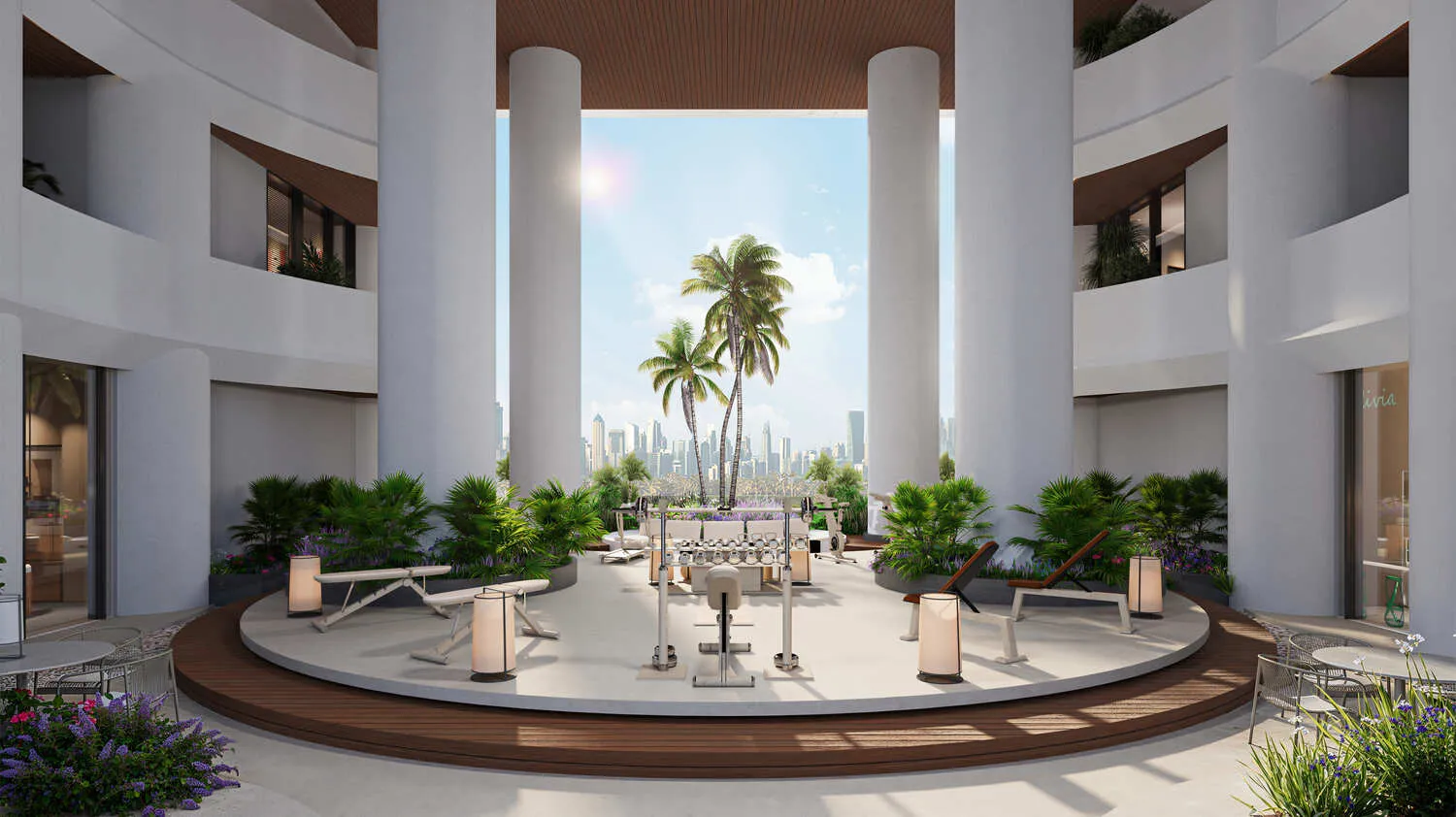 ADE Properties Barari Gate by ADE Outdoor Gym amenity images