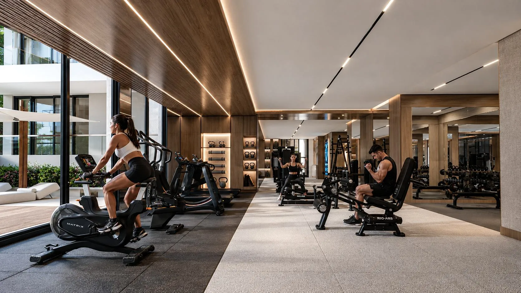 Fully Equipped Gym
