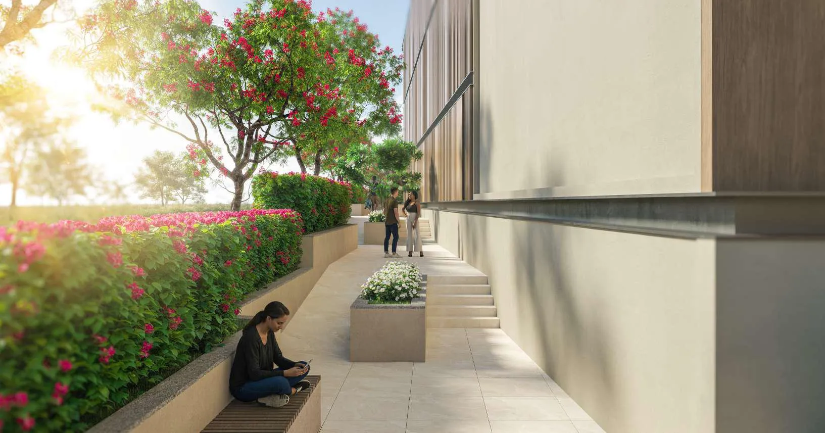 Outdoor Shaded Seating