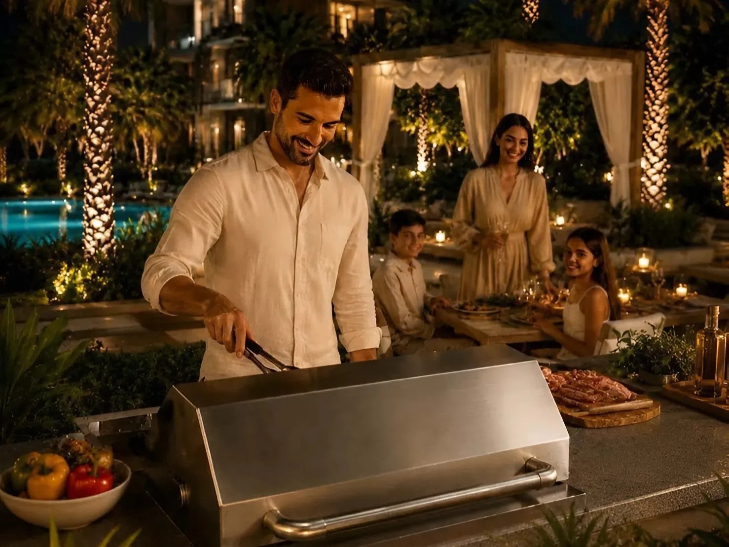 Family BBQ Area