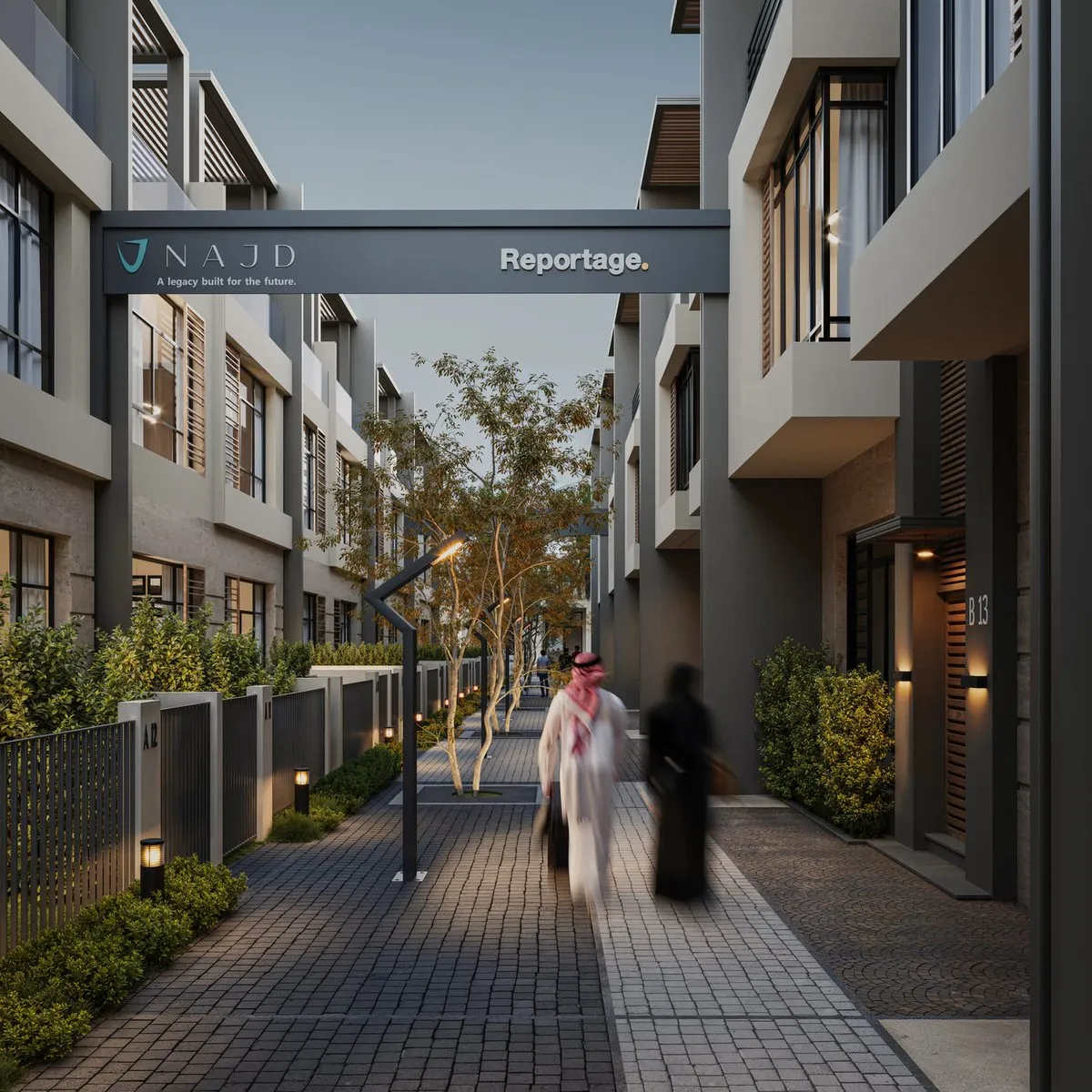 Private Walkway