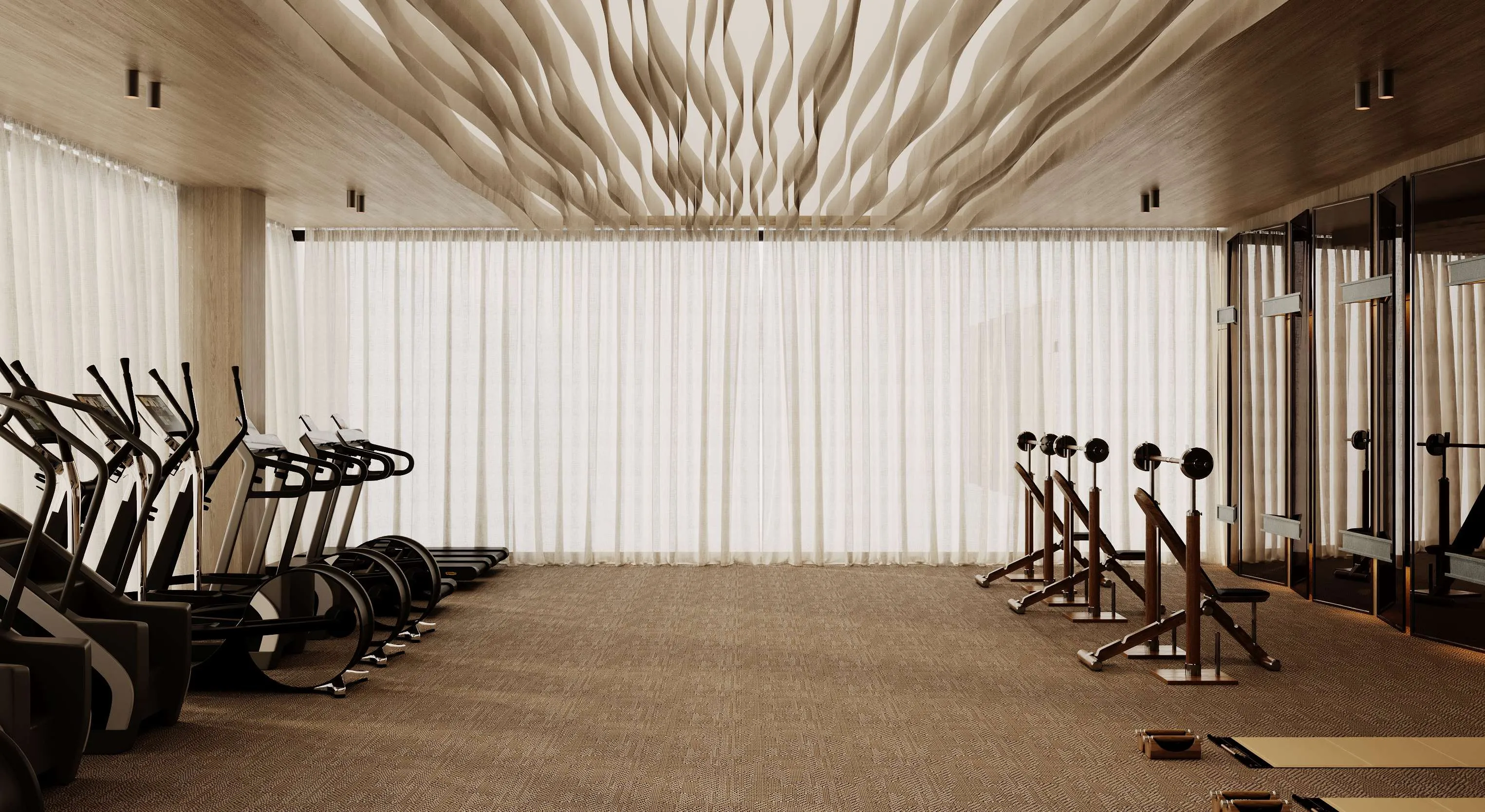 Indoor & Outdoor Gym