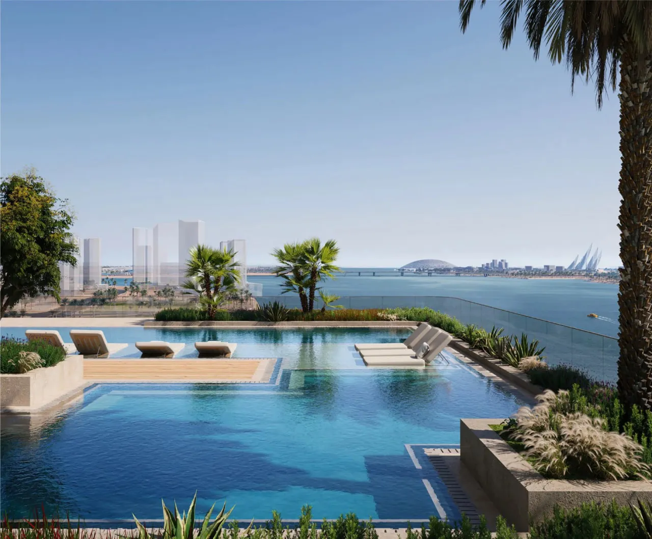 Swimming Pool & Pool Deck