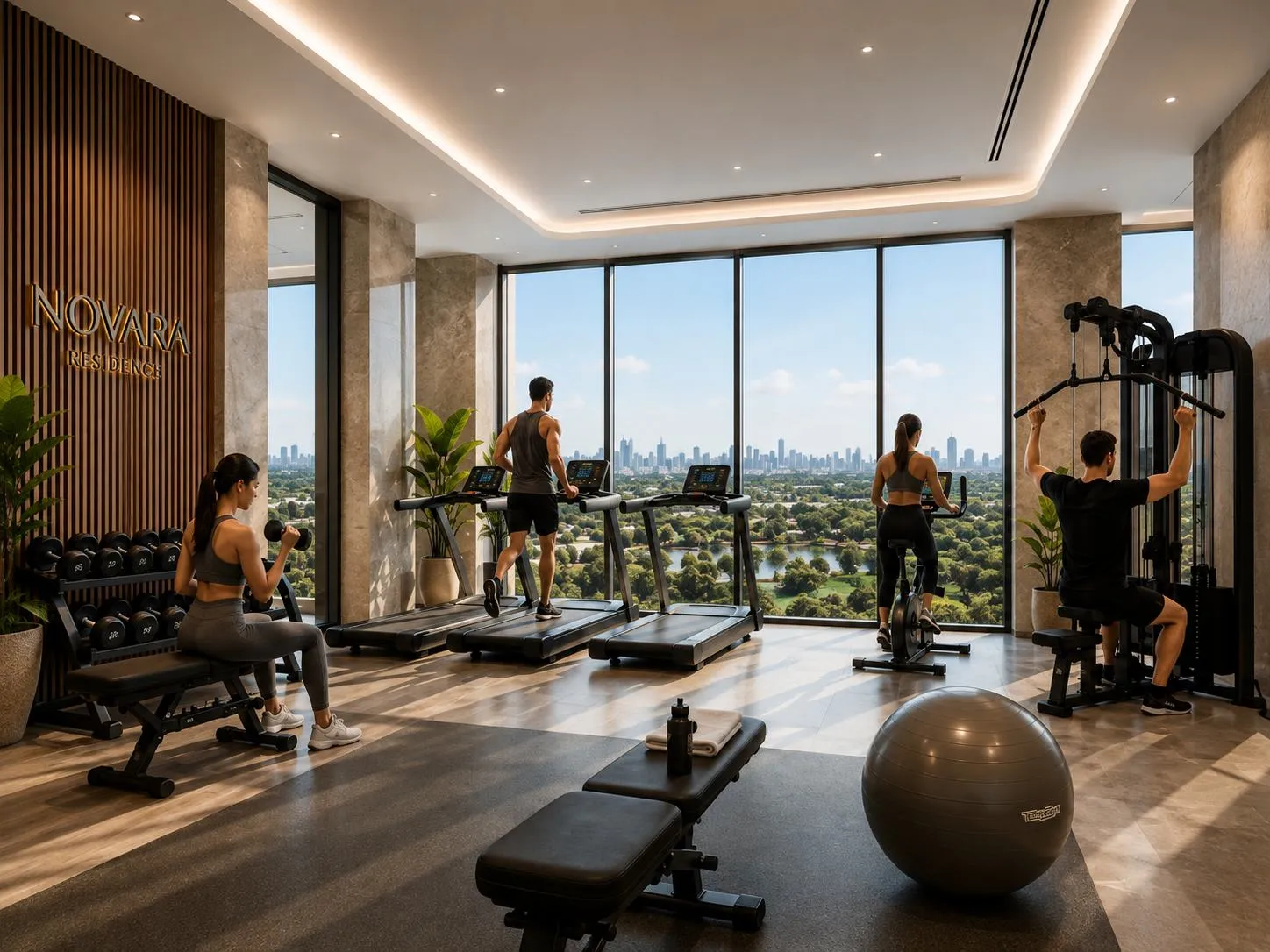 Fully Equipped Gym