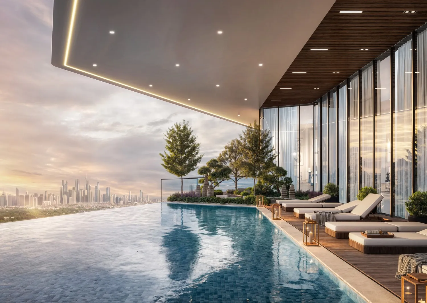 Rooftop Infinity Pool