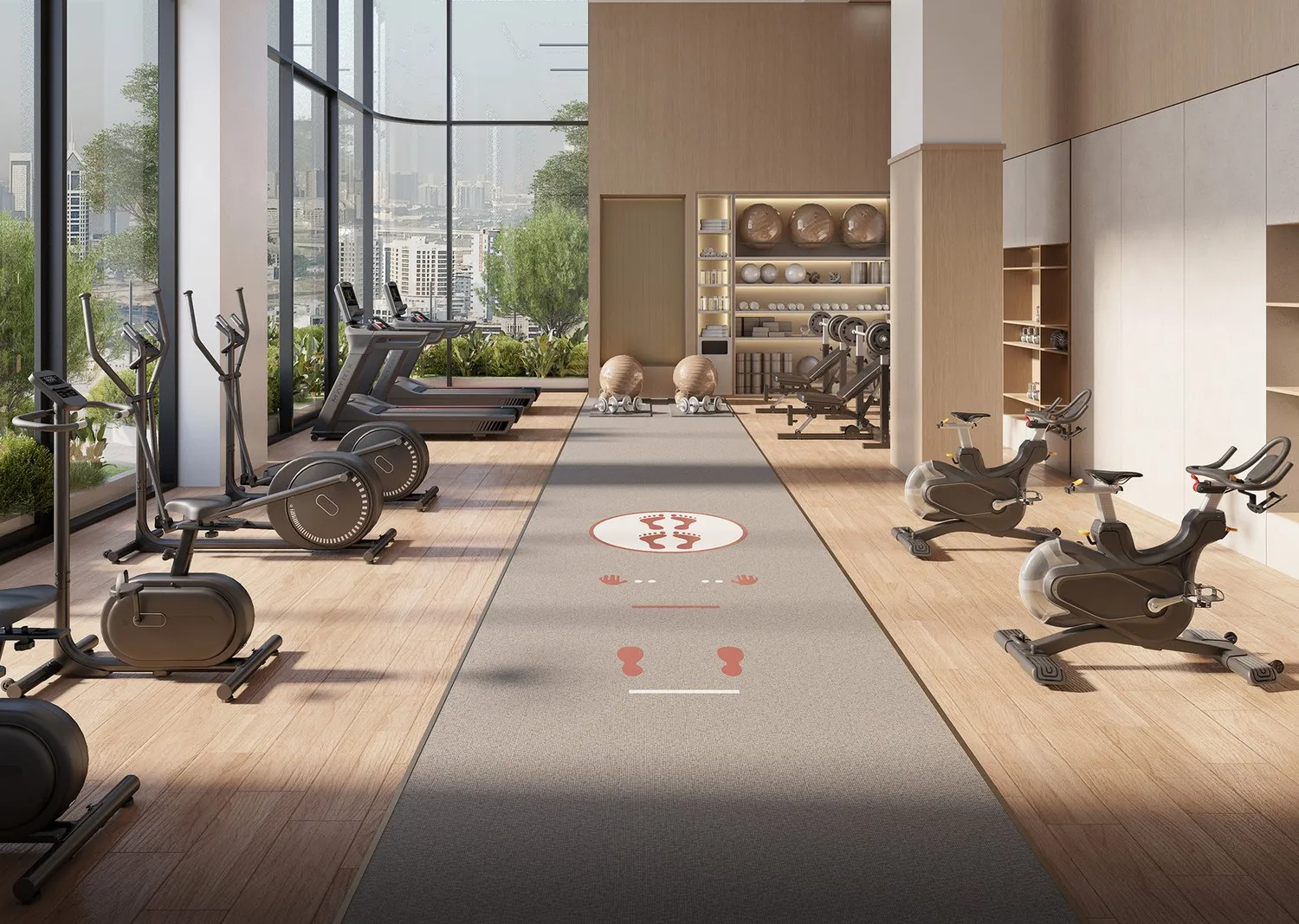 State-of-the-art Fitness Studio