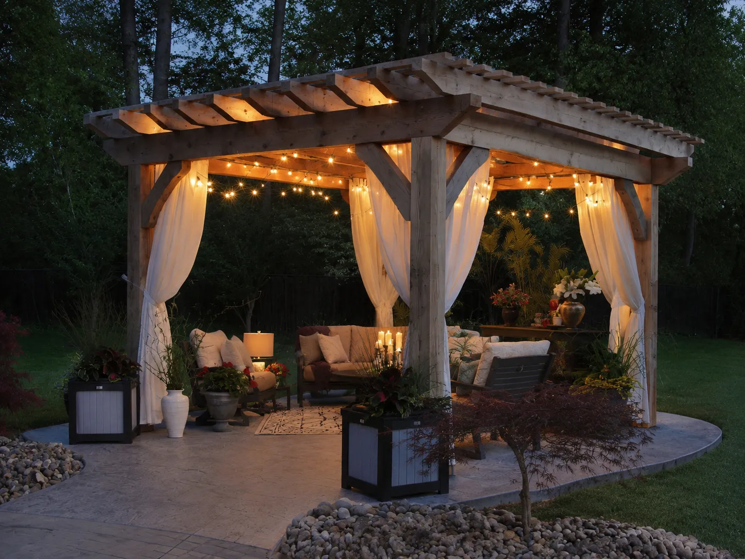 Outdoor Shaded Seating