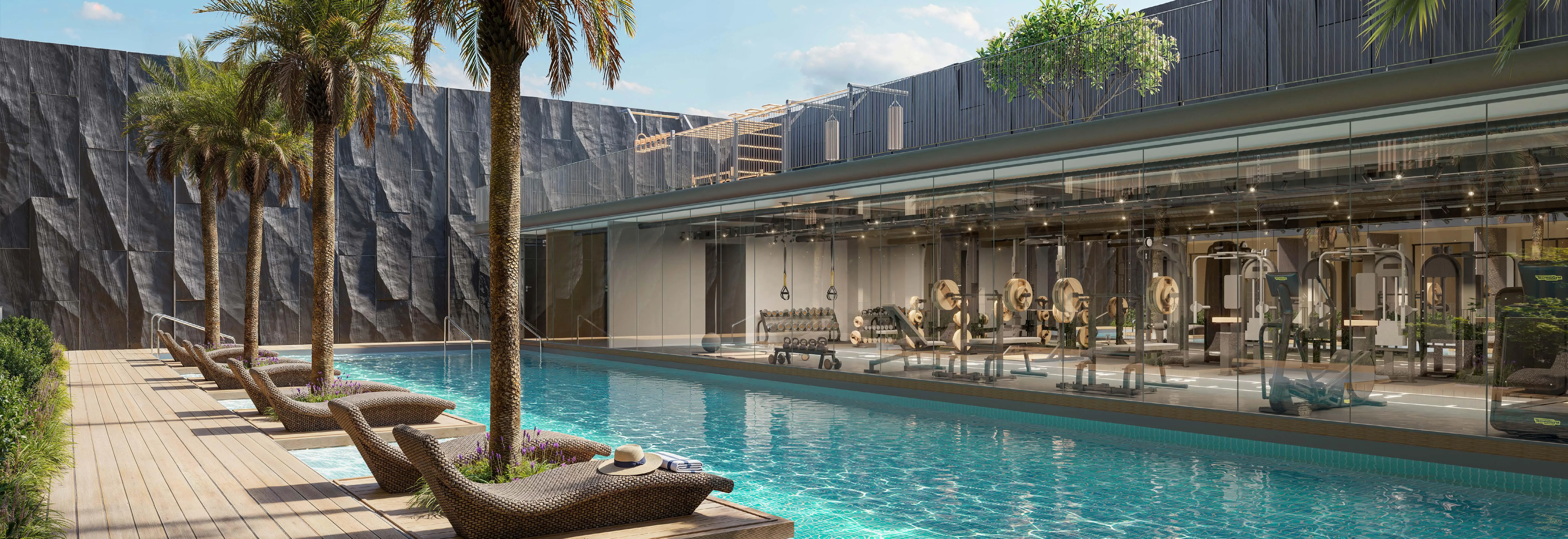 Half Olympic Size Swimming Pool