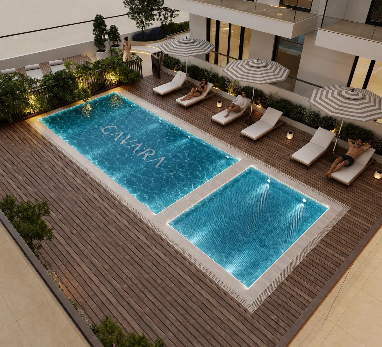 Swimming Pool & Pool Deck