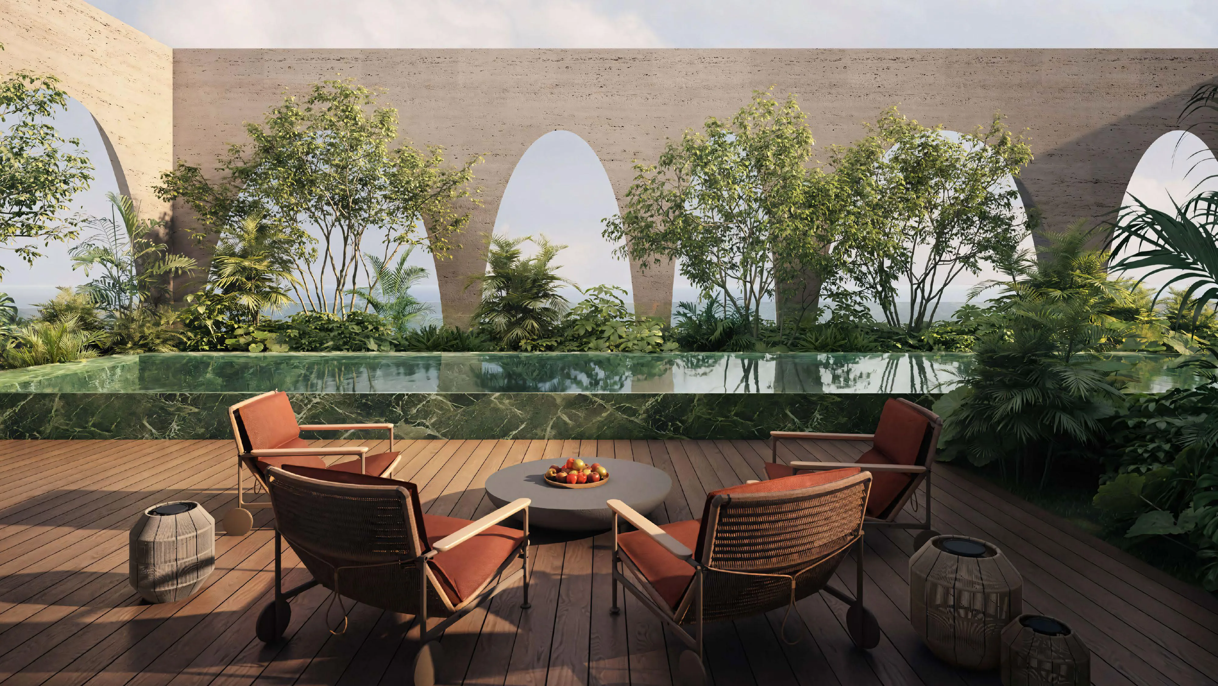 Elevated Urban Oasis