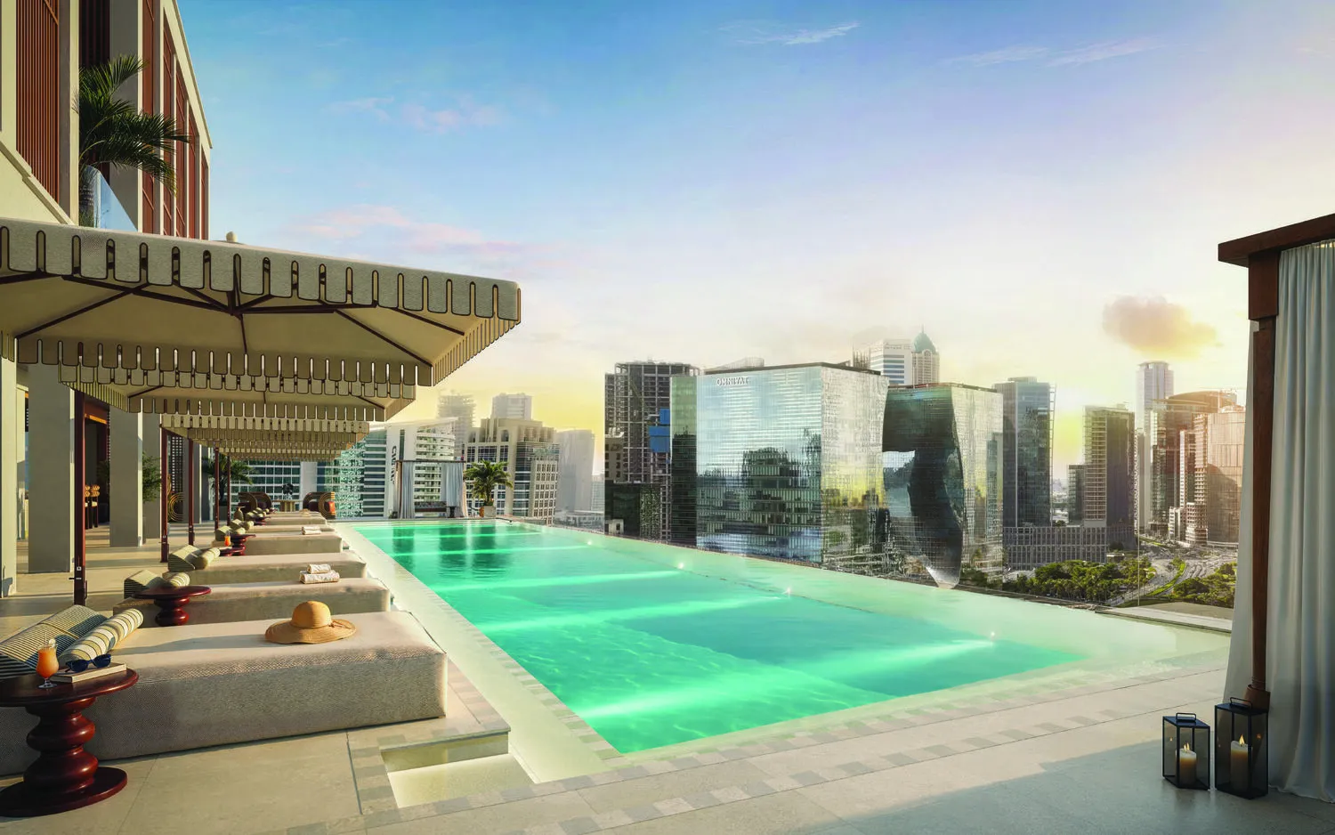 Rooftop Infinity Pool