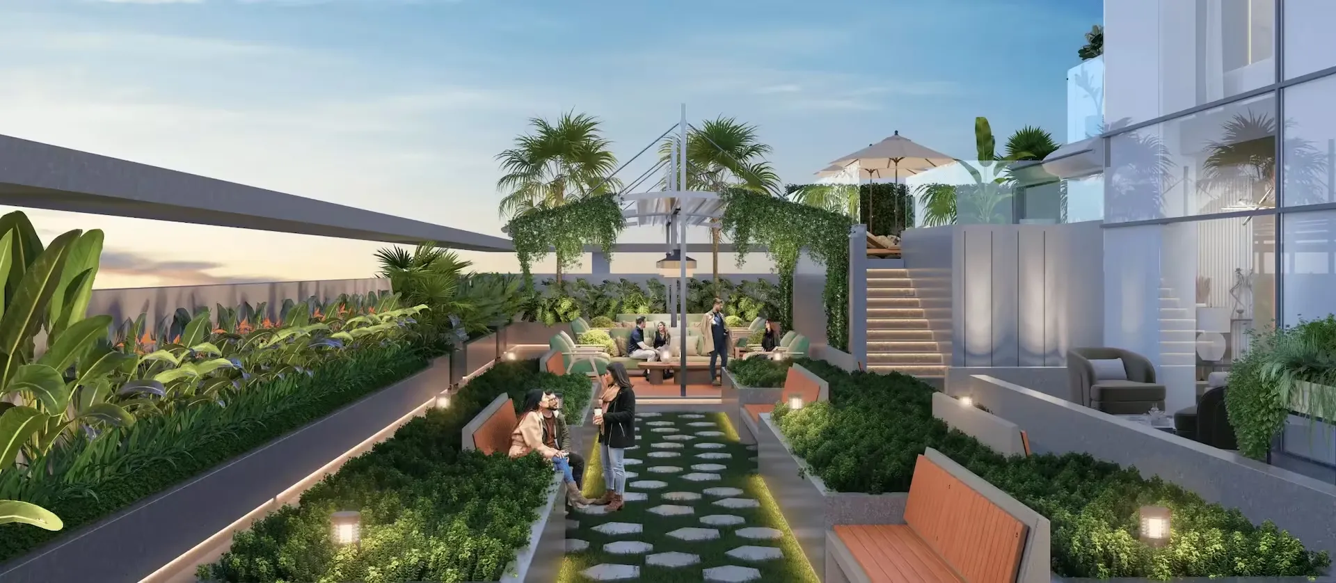Outdoor Family Sitting Area