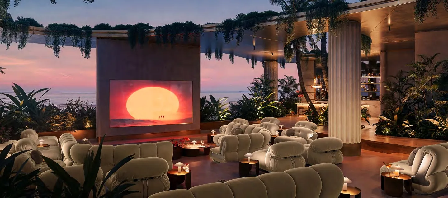 Rooftop Outdoor Cinema