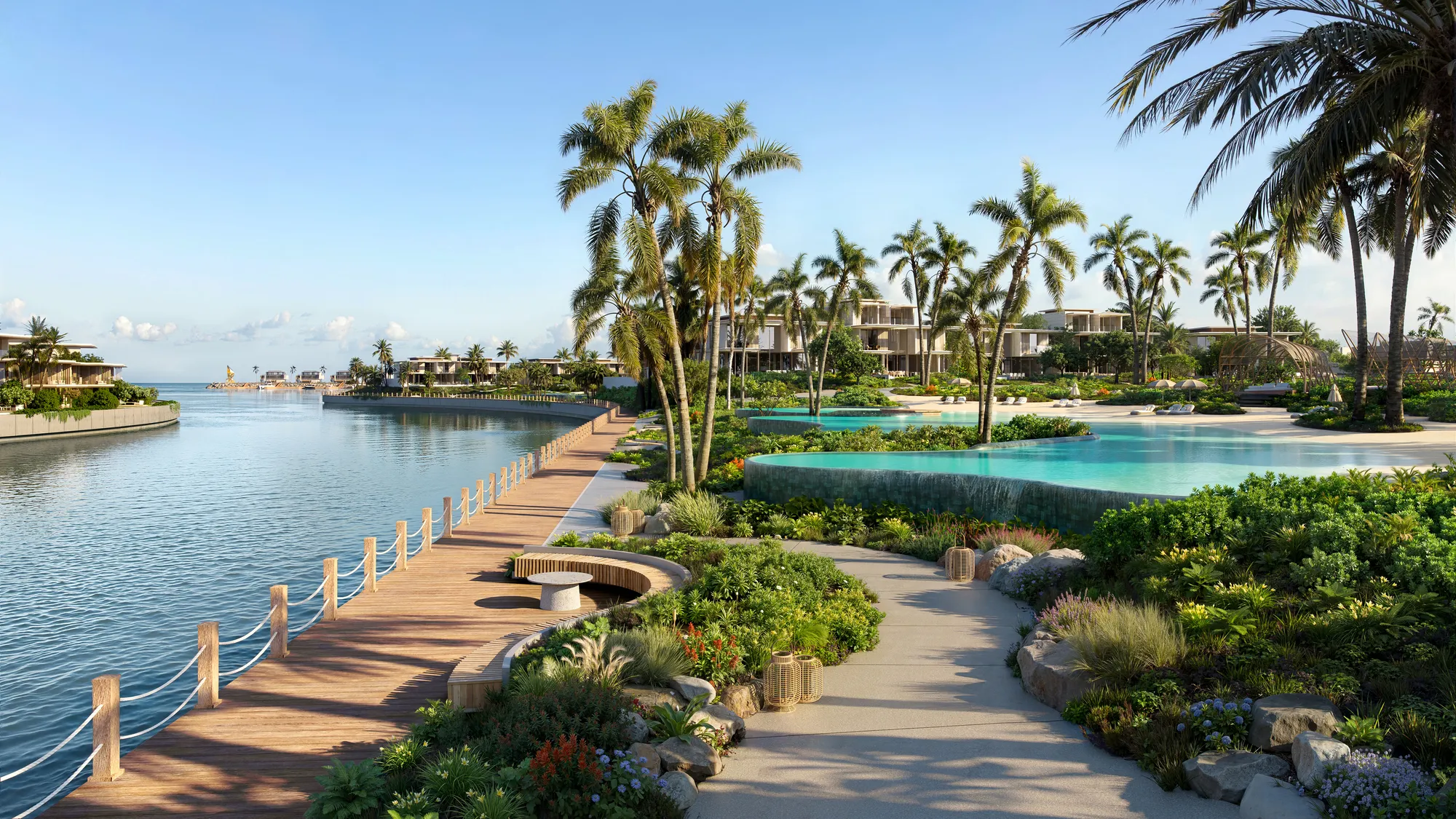 Promenade and Marina