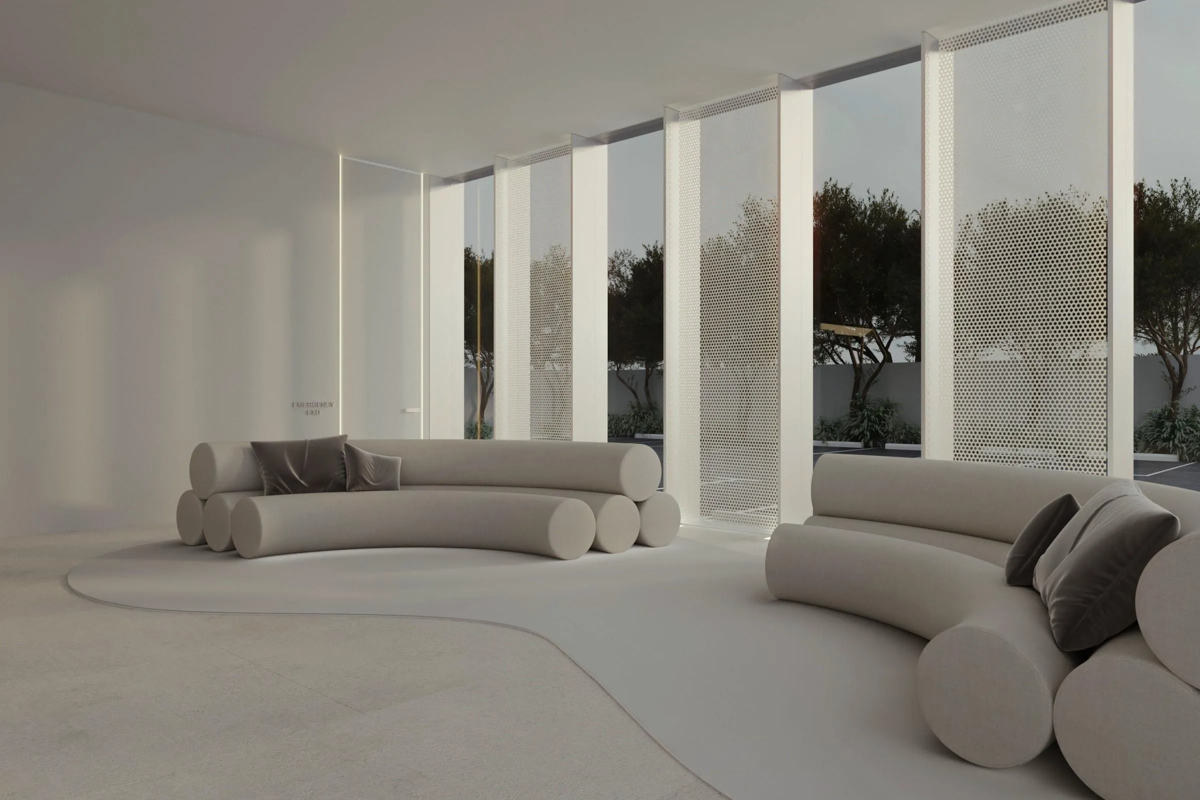Rooftop Lounge Area