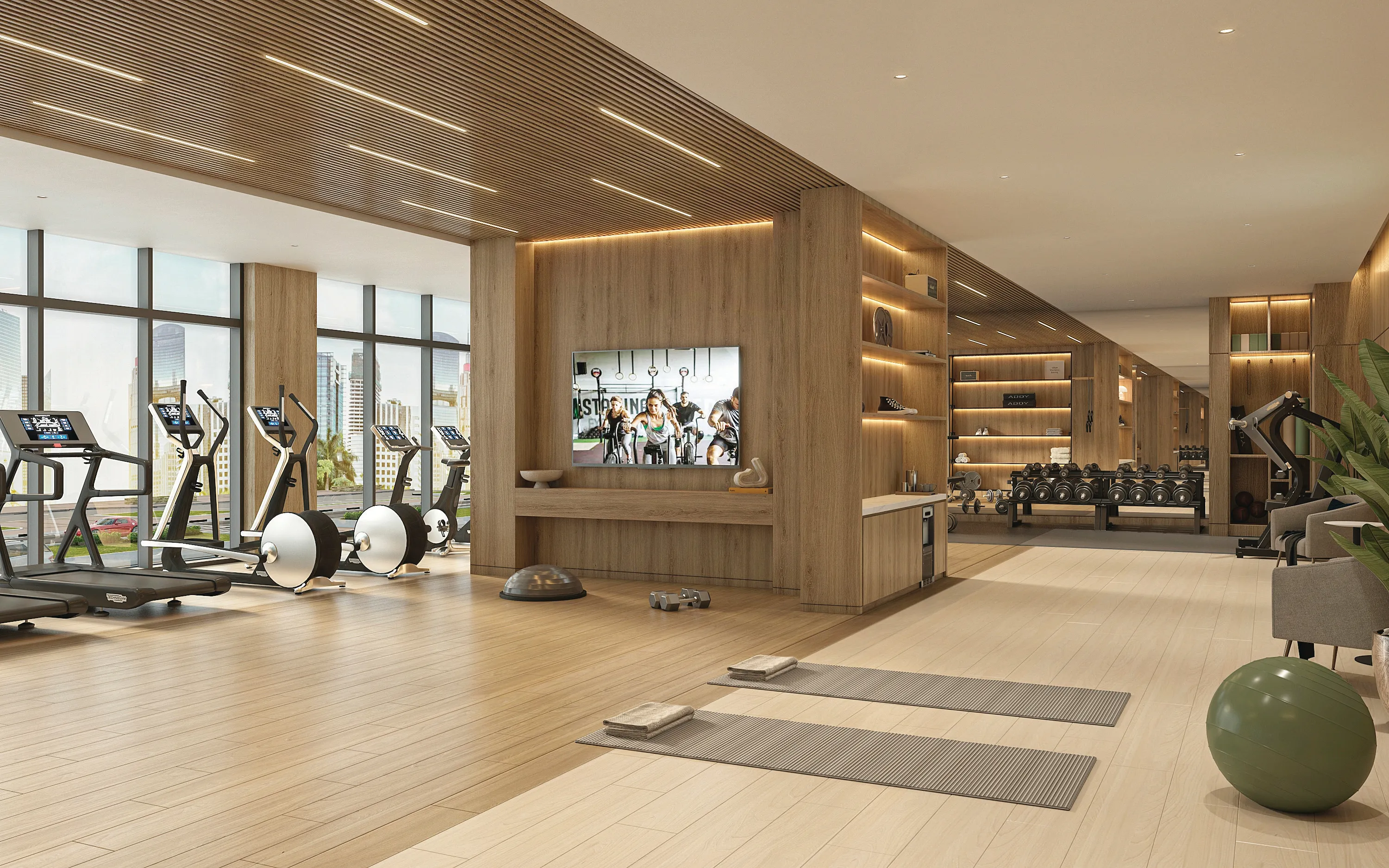 Fully Equipped Gym