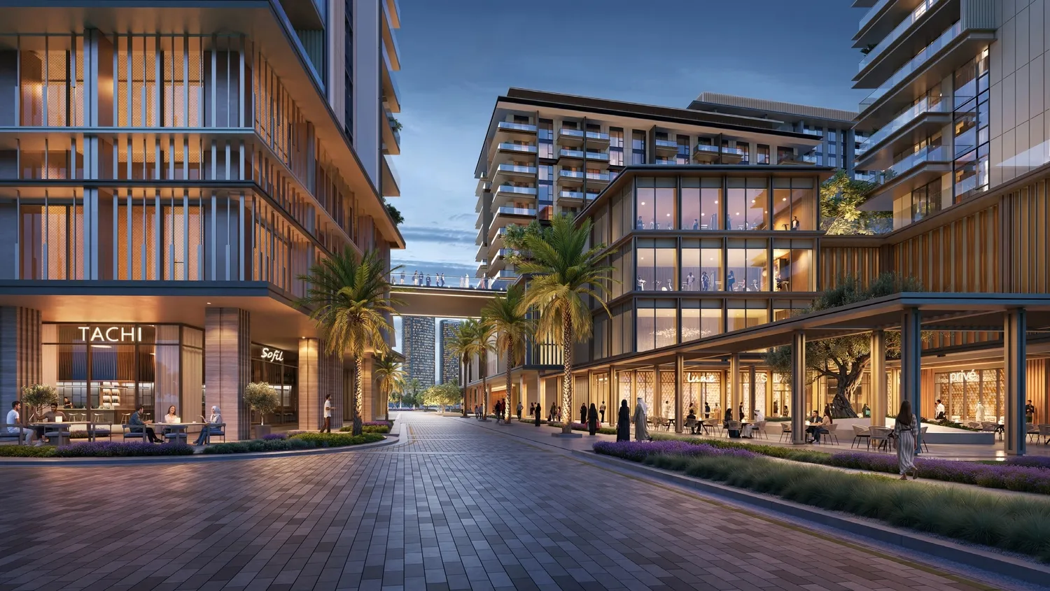 Vibrant F&b And Retail Avenue
