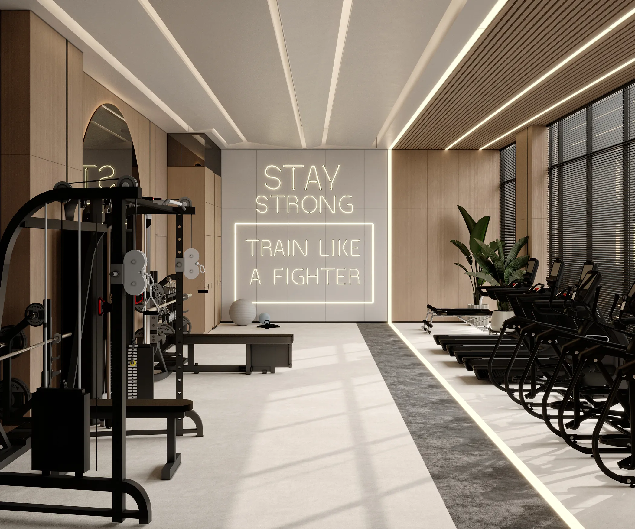 Fully Equipped Gym