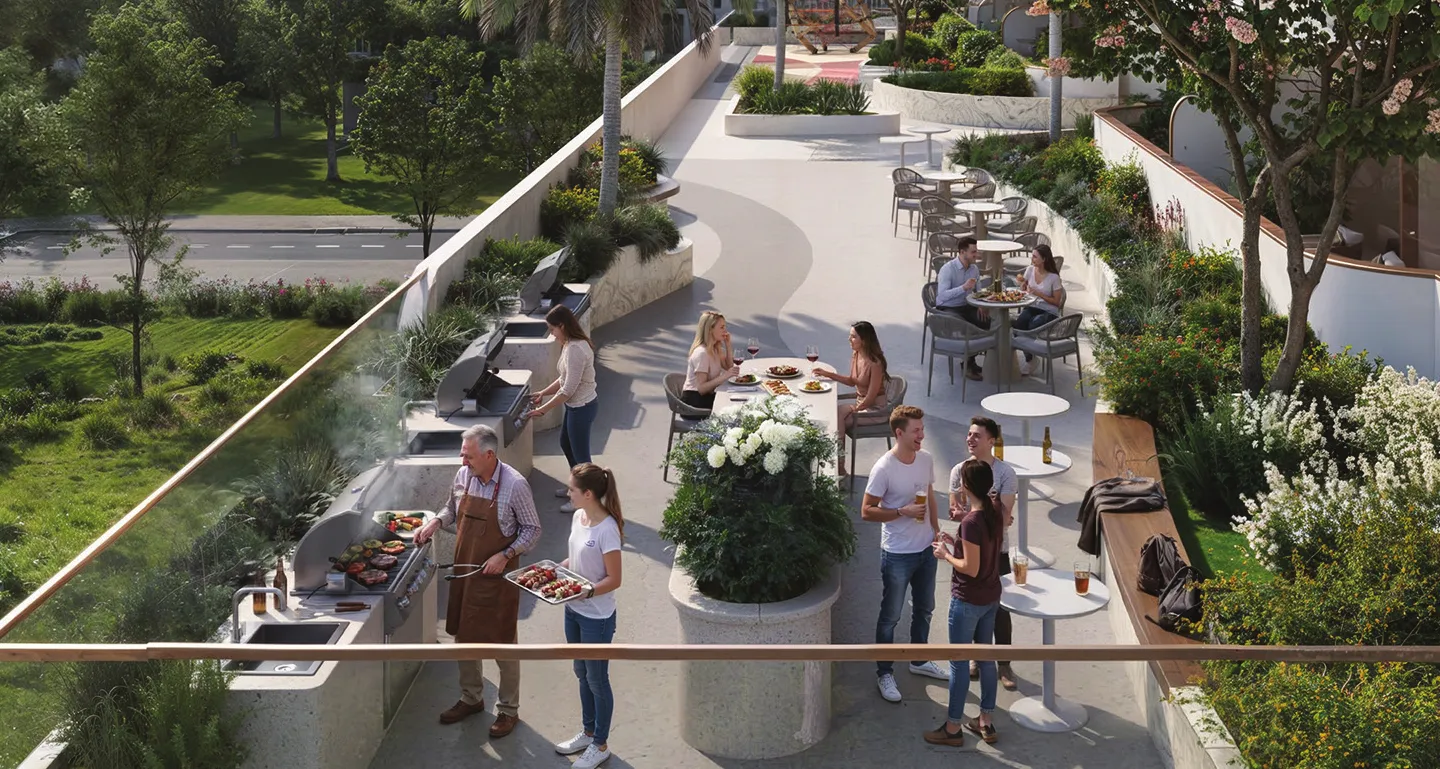 BBQ & Dining Area