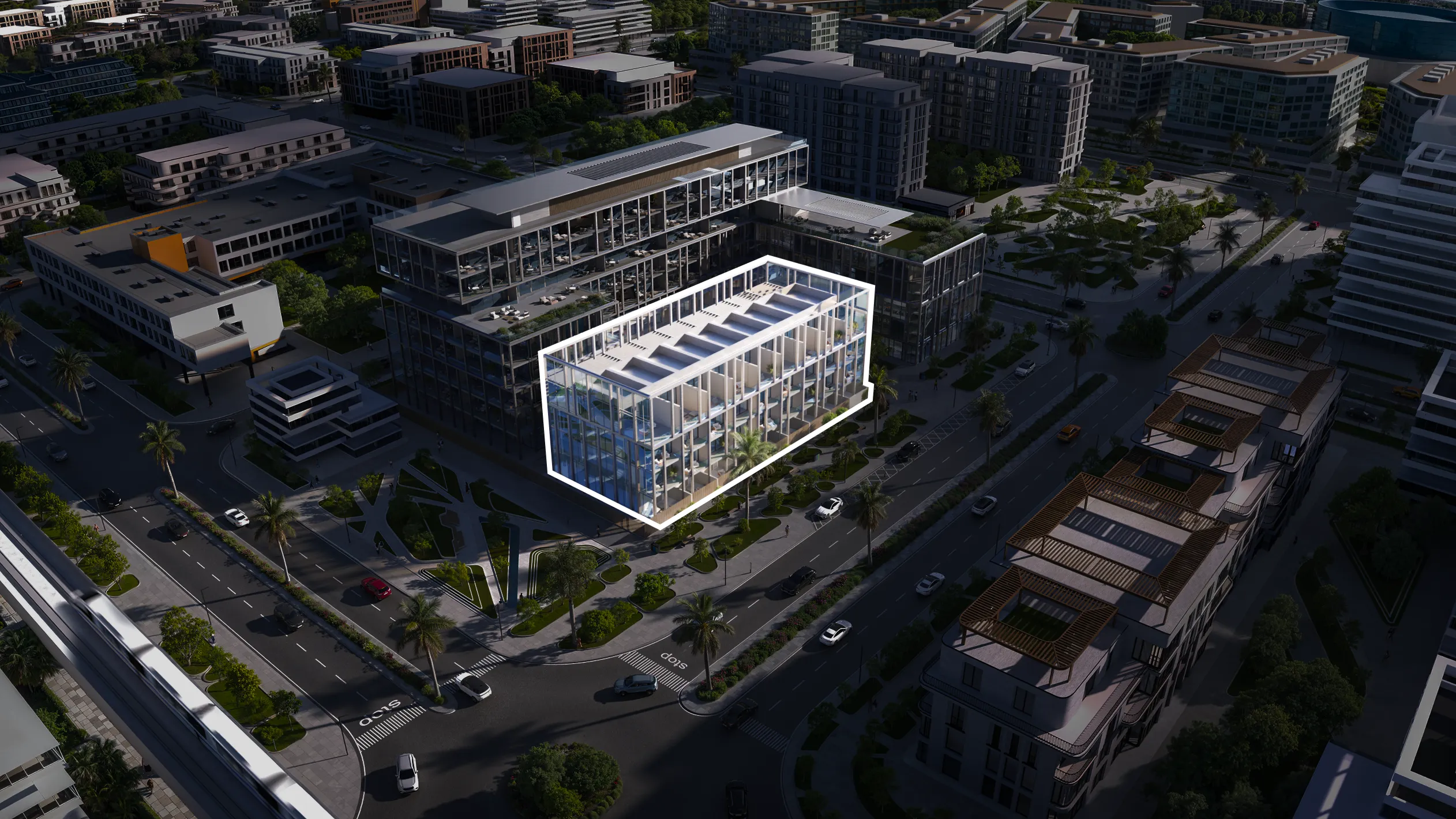 Reportage Properties Sensi Townhouses building image