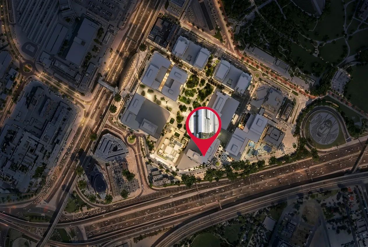Wasl 1 Park Views Residences Tower A master plan