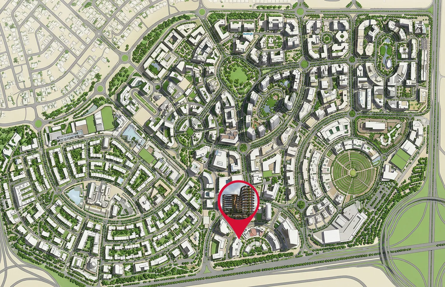 Parkside Boulevard master plan