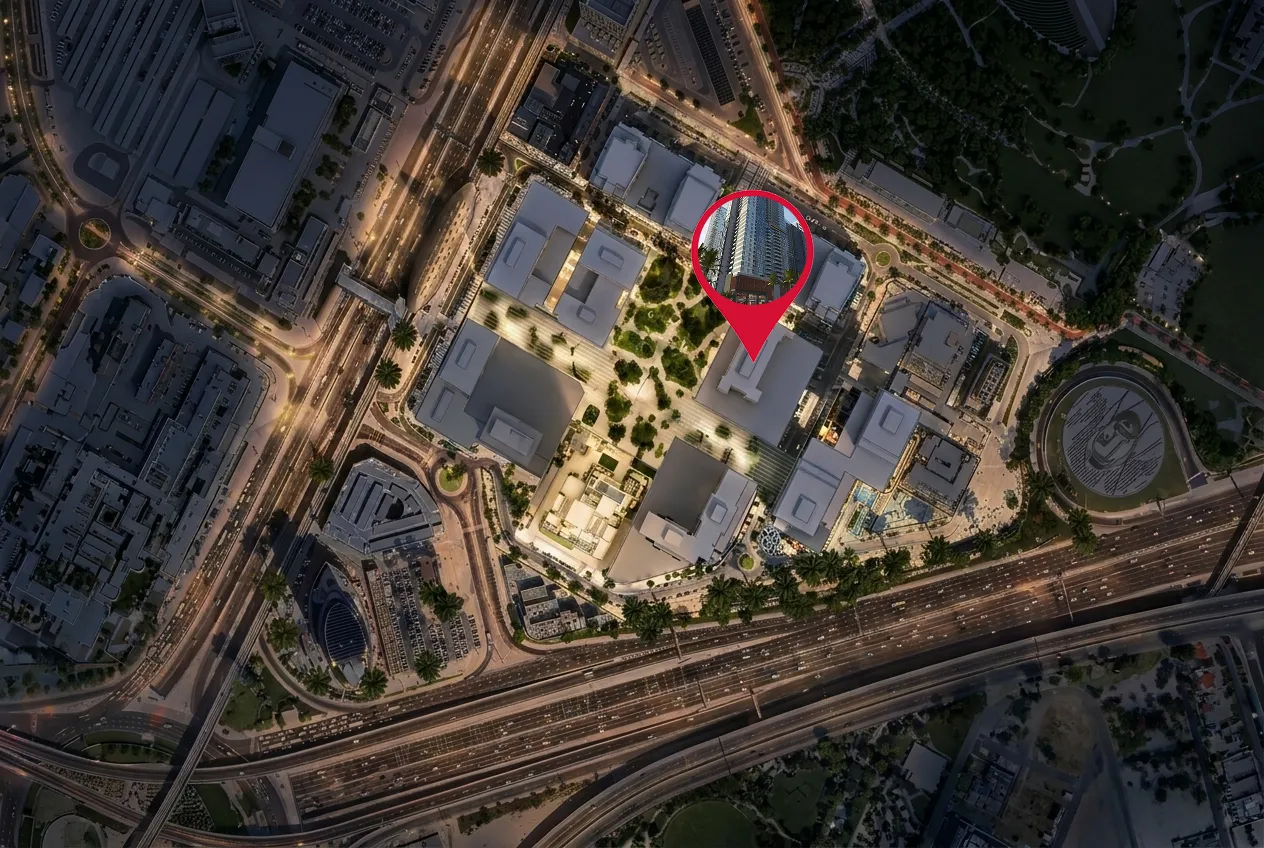 Wasl 1 Park Views Residences Tower B master plan