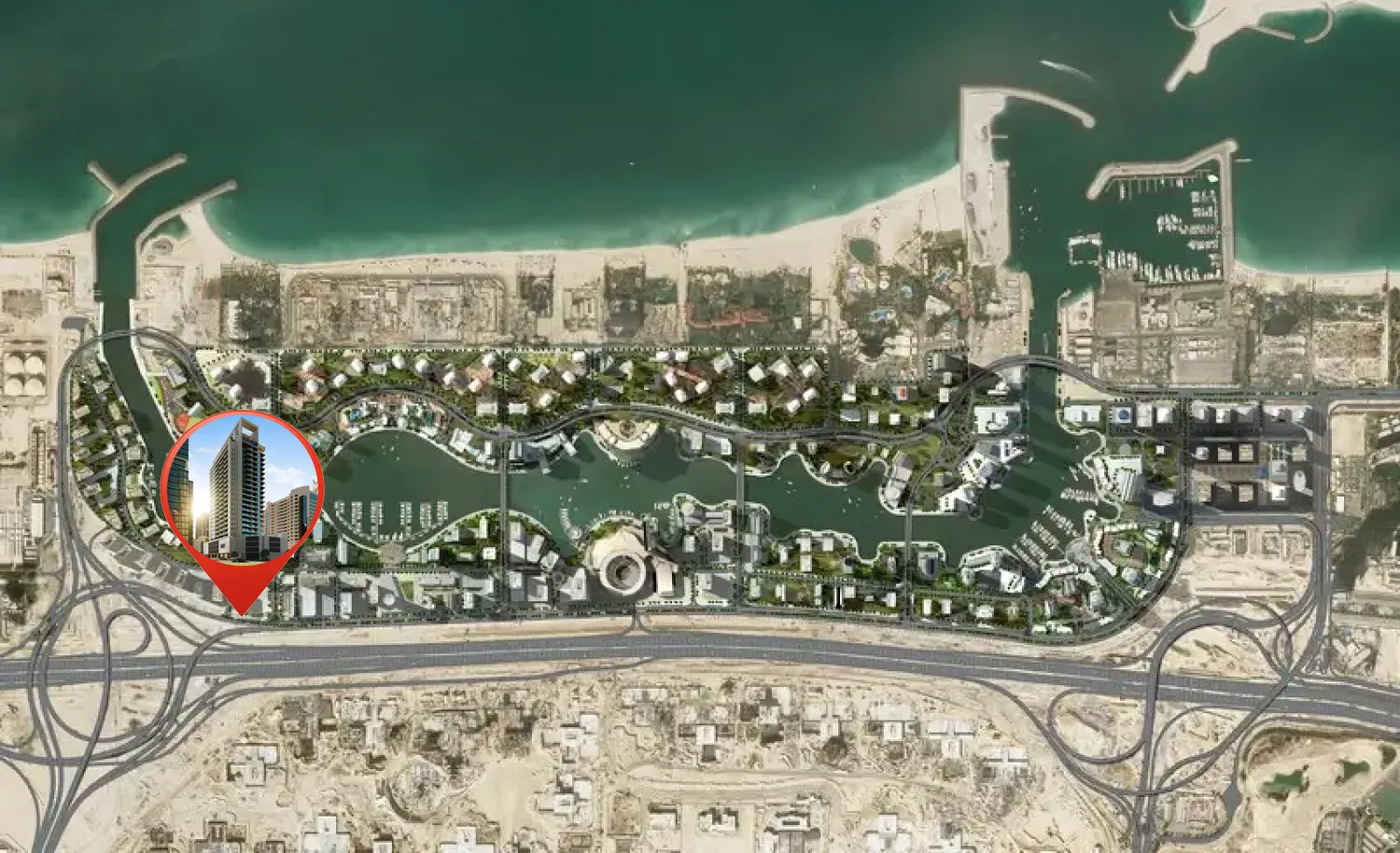 Marina Living master plan