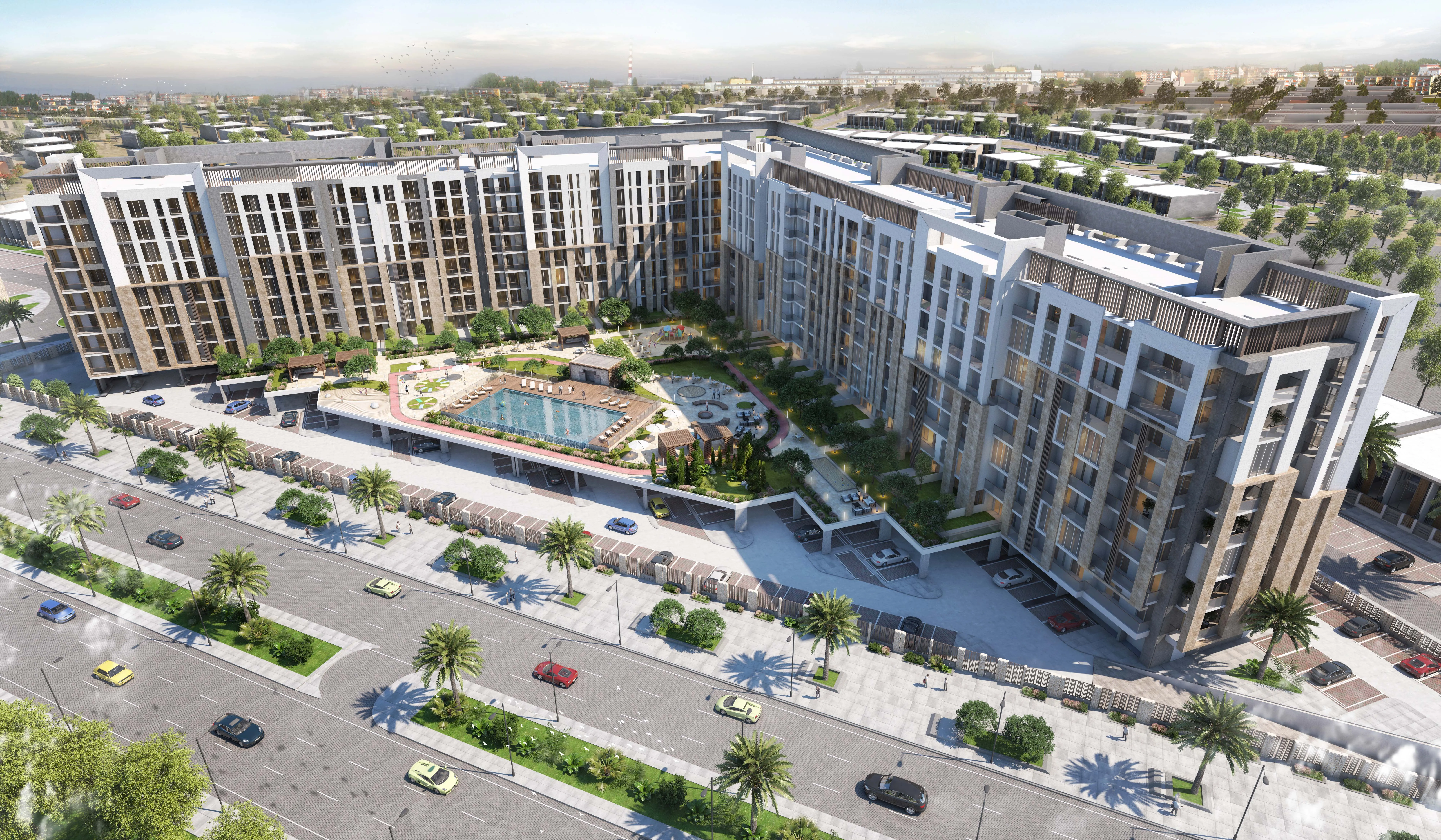 Wadi Al Safa 7, flagship project render