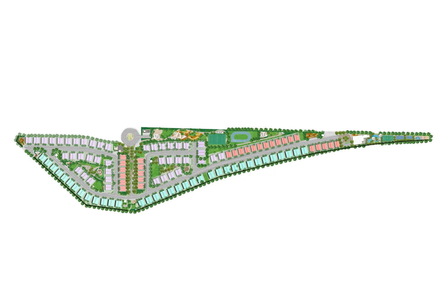 D Villas master plan 1