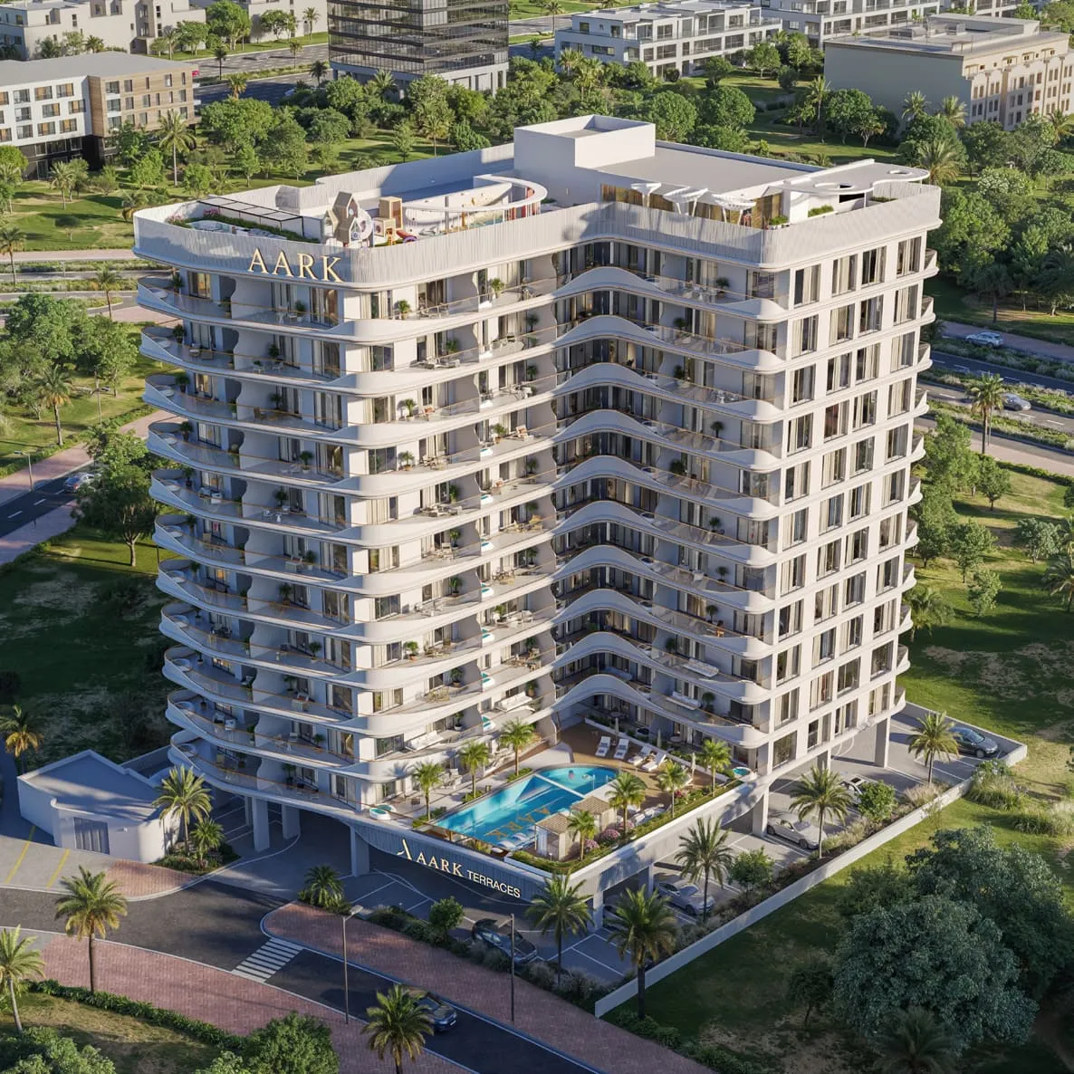 Aark Terraces architecture