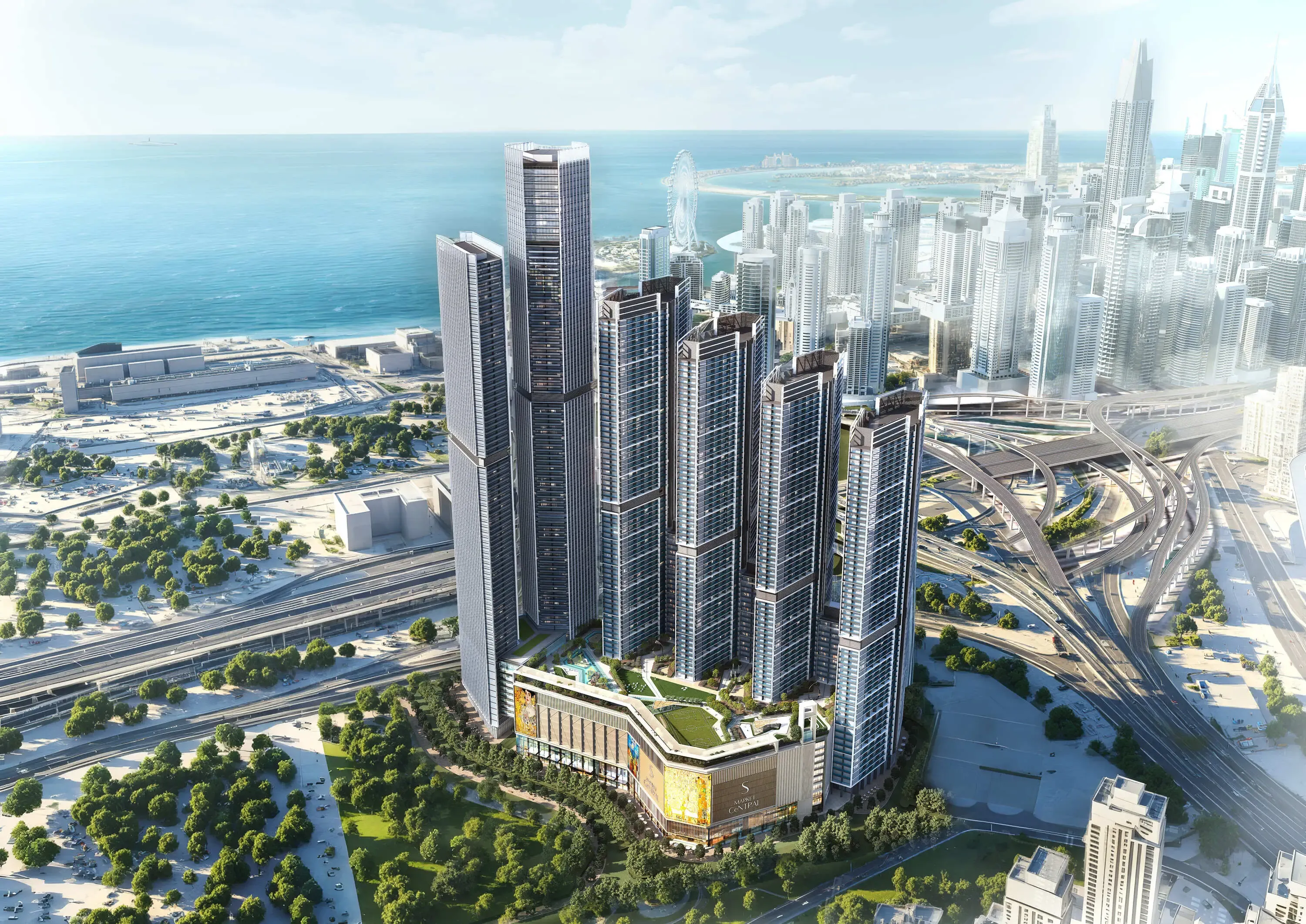 The Tranquil at Sobha Central view 2
