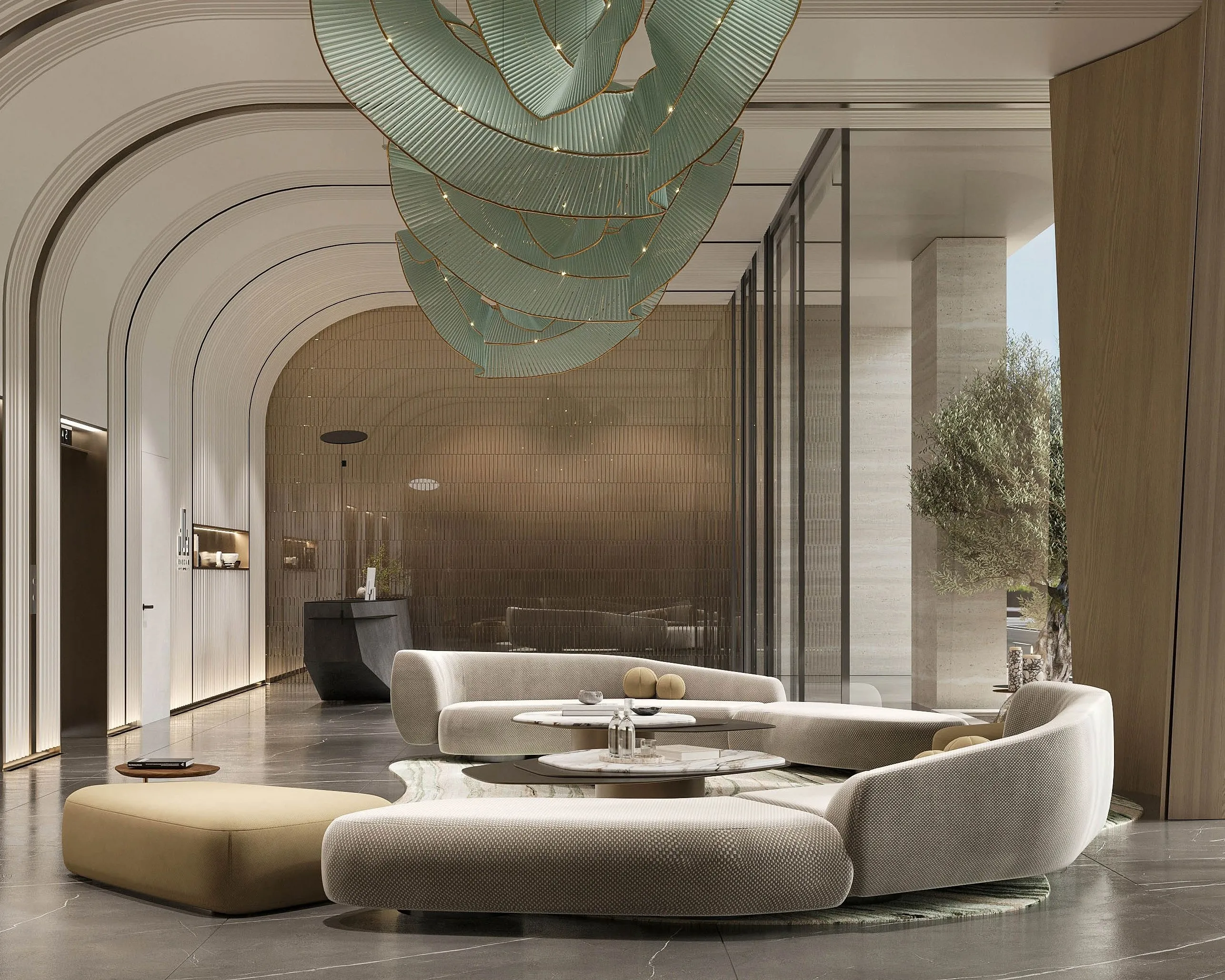 Rabdan Gardens lobby