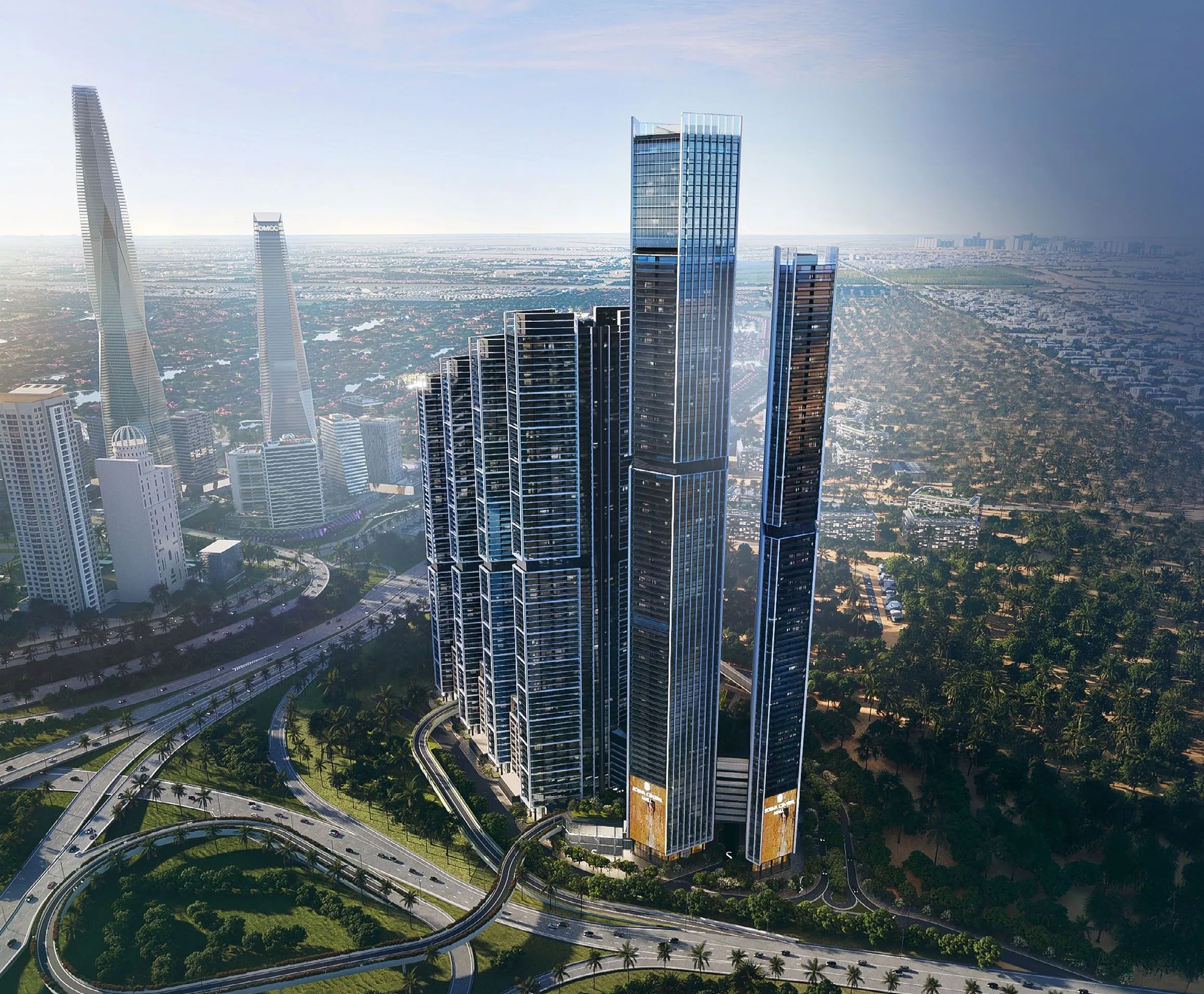 The Mirage at Sobha Central architecture