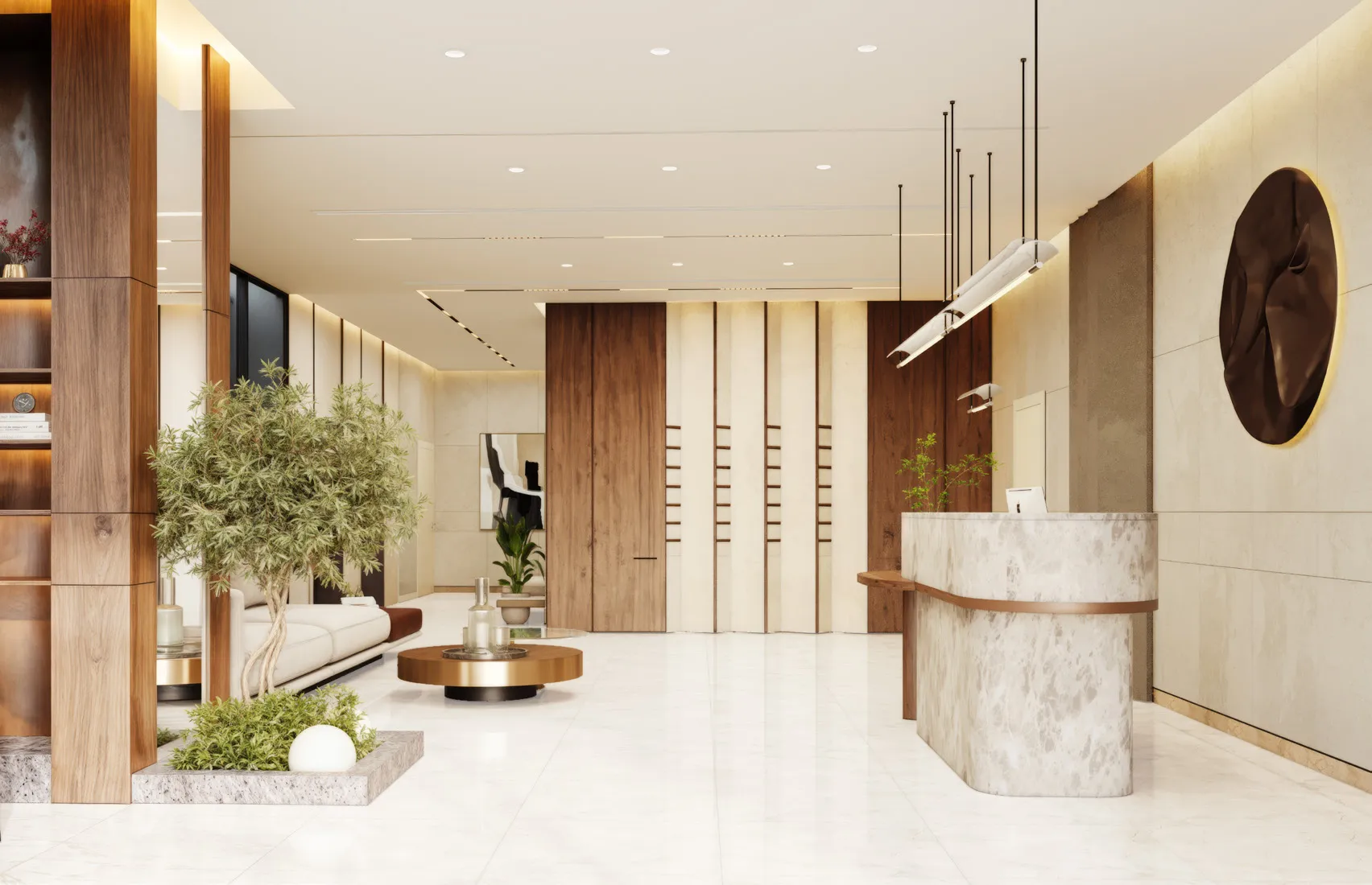 Arthouse Private Residences lobby