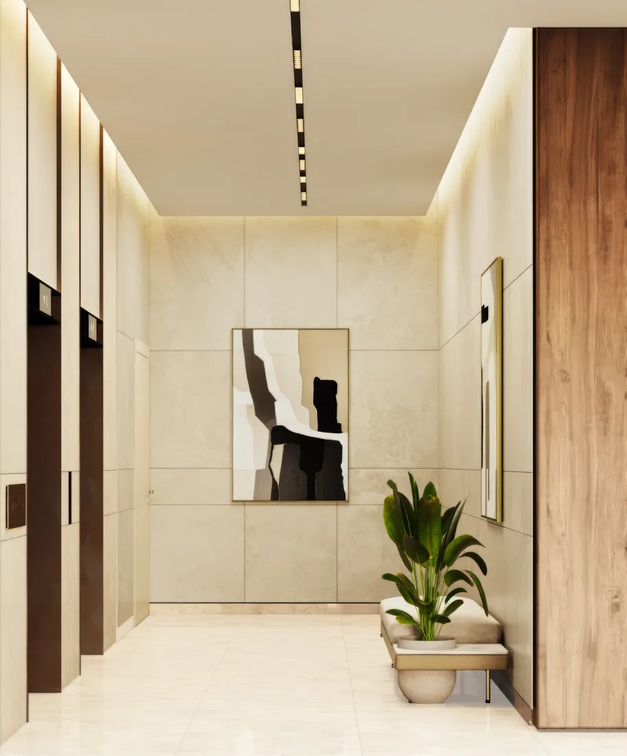 Arthouse Private Residences lobby