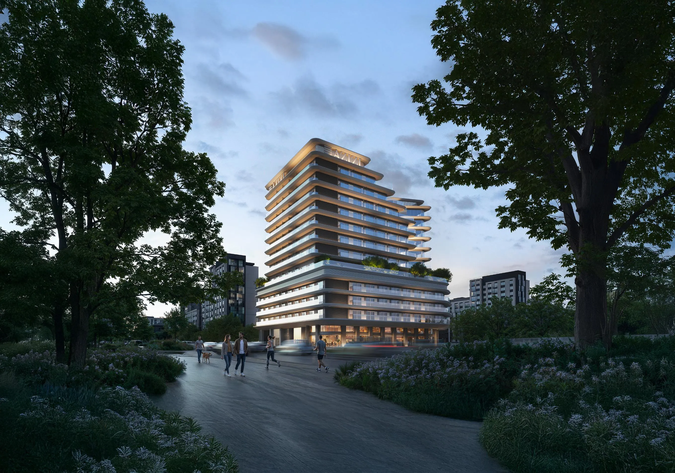 Azizi Rose architecture