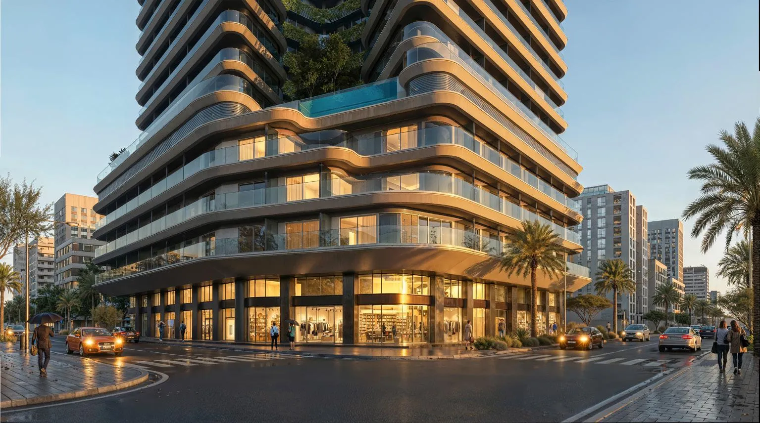 Azizi Rose architecture
