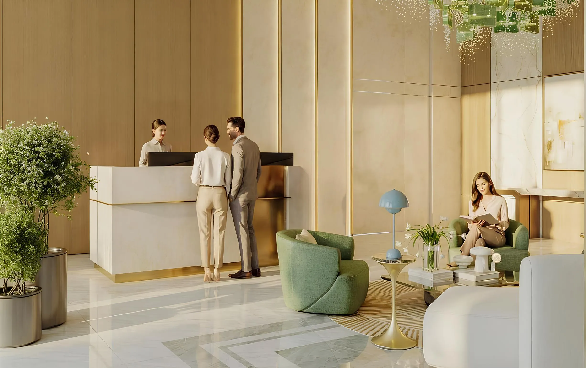 Cresswell Plaza lobby