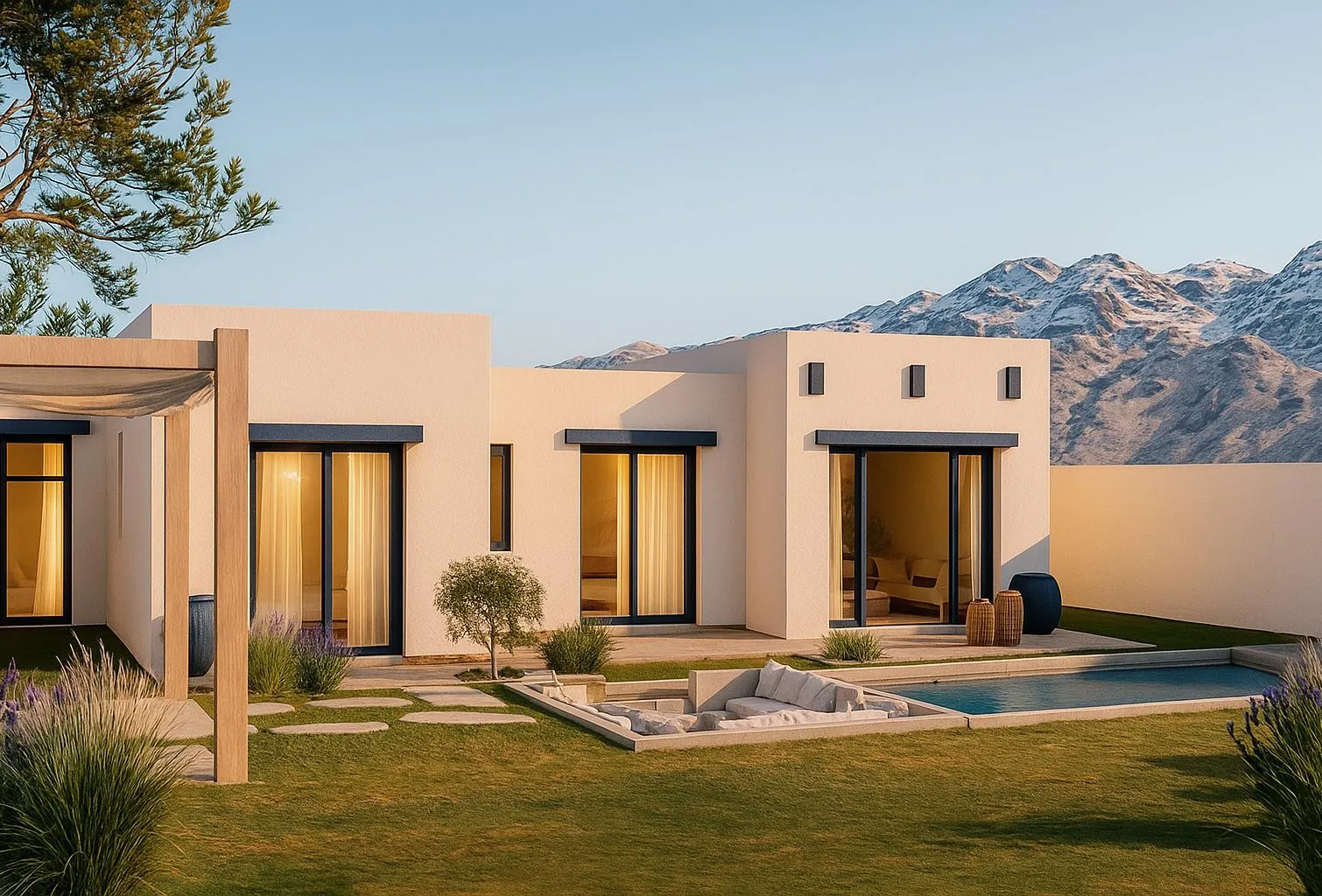 Jebel Sifah - Olive Farms Architecture 1